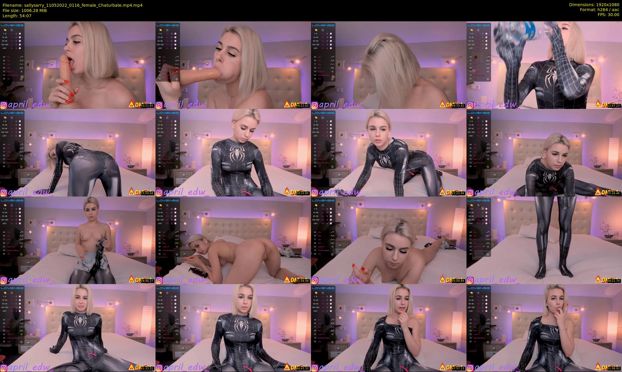 sallysarry — 55 minute Chaturbate couple cam show recording, 1080p, May 11, 2022