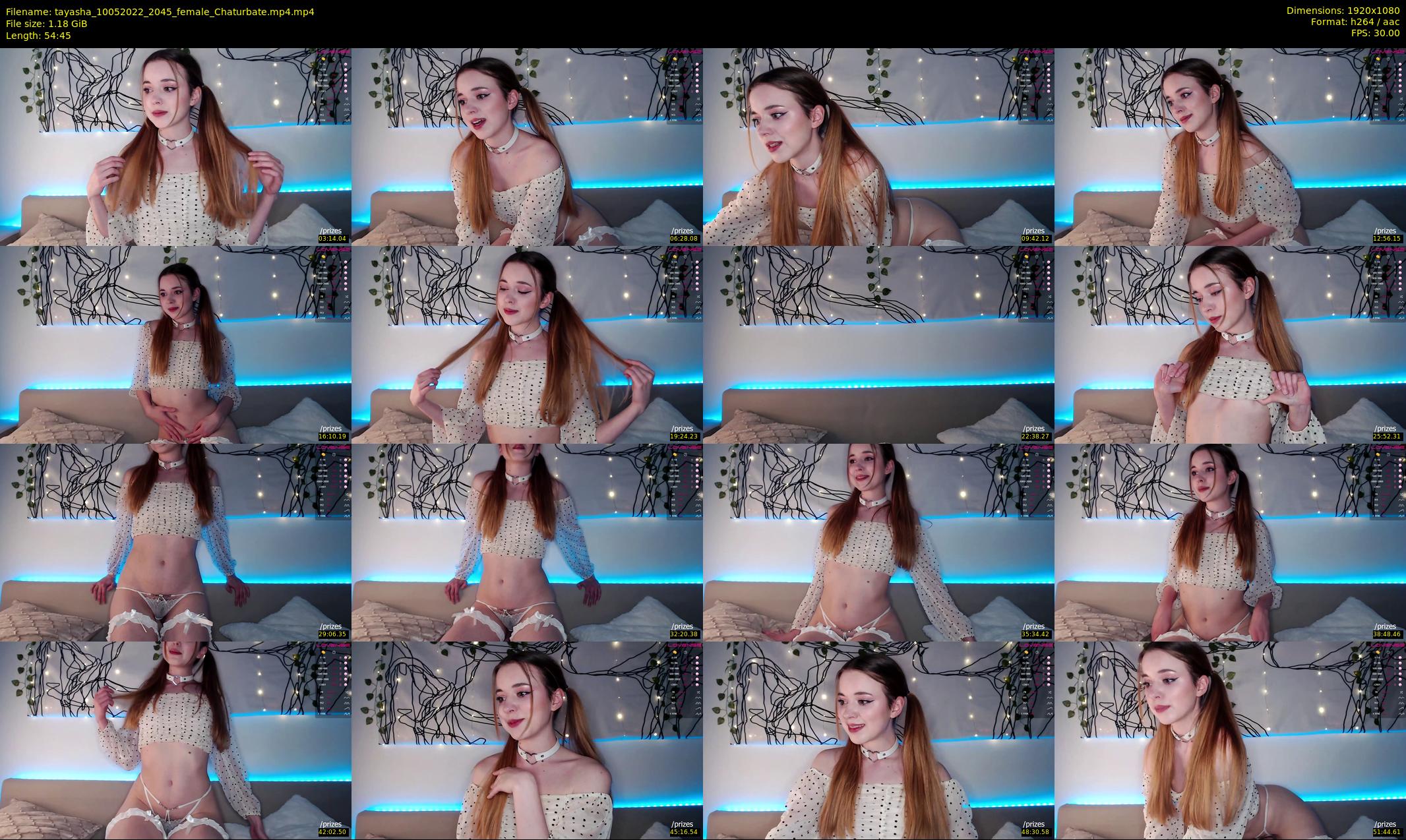 tayasha — 55 minute Chaturbate female cam show recording, 1080p, May 10, 2022