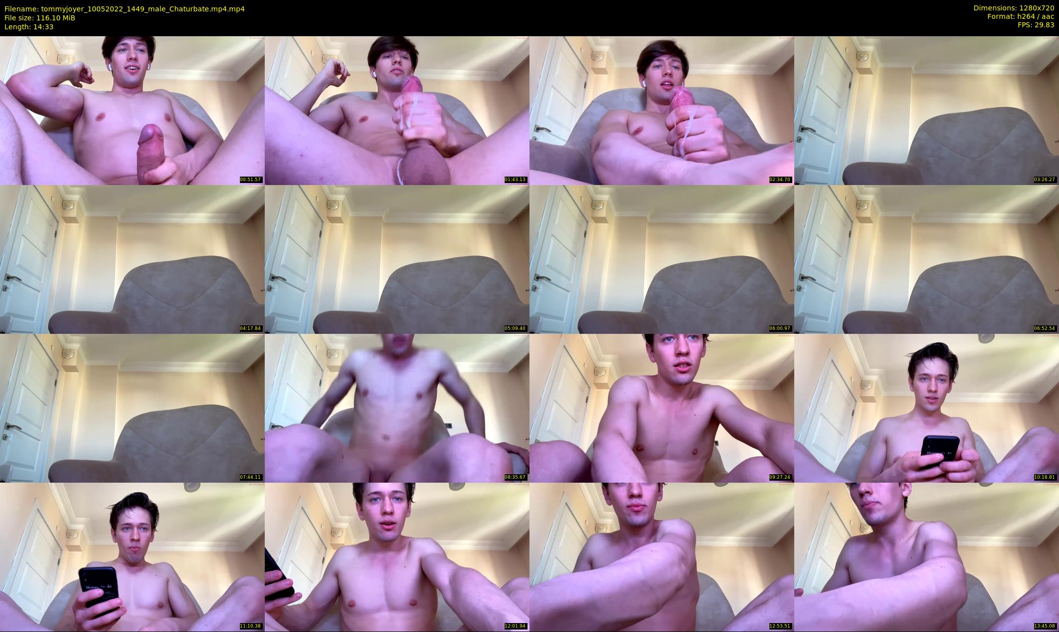 tommyjoyer — 15 minute Chaturbate male cam show recording, 720p, May 10, 2022