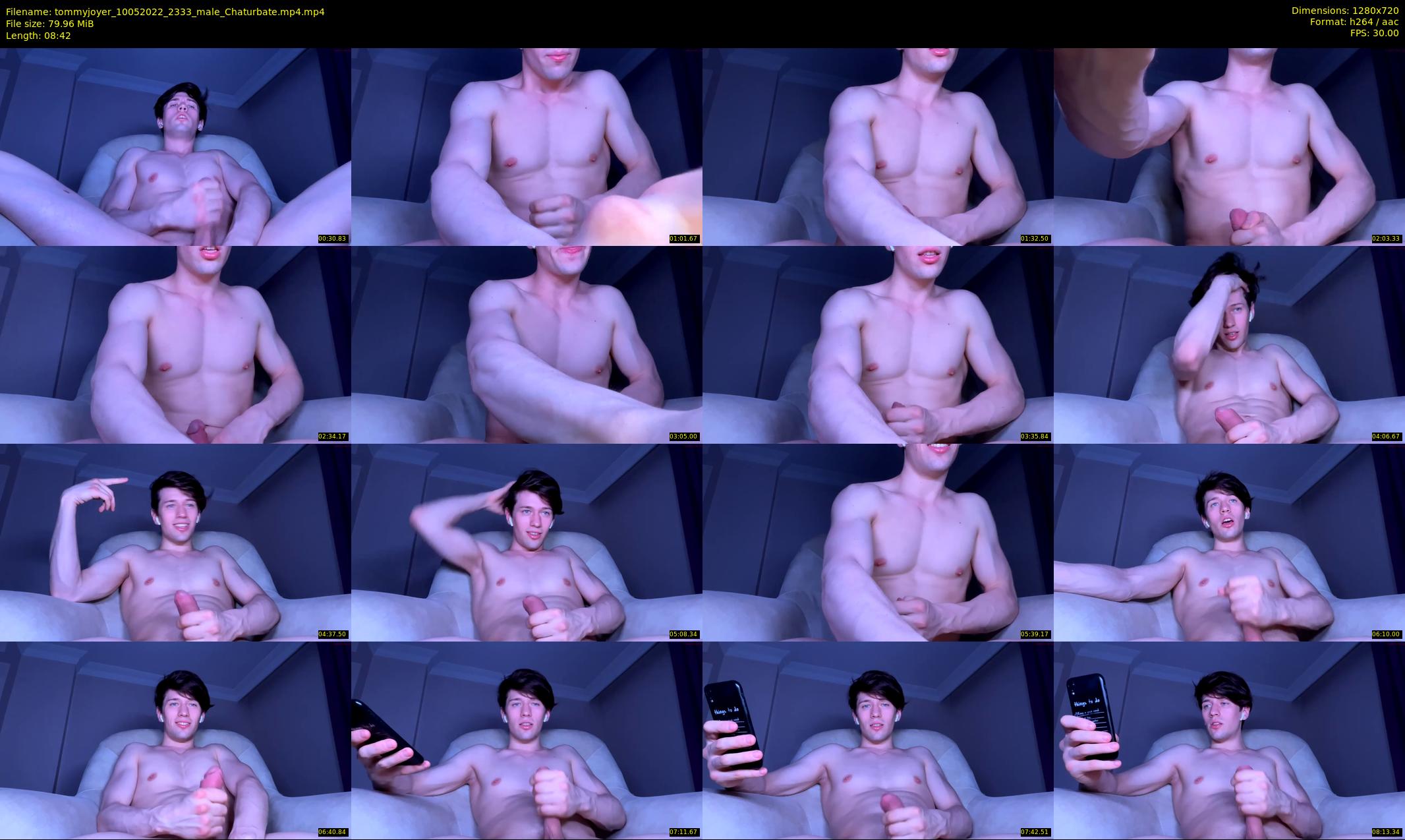 tommyjoyer — 9 minute Chaturbate male cam show recording, 720p, May 10, 2022