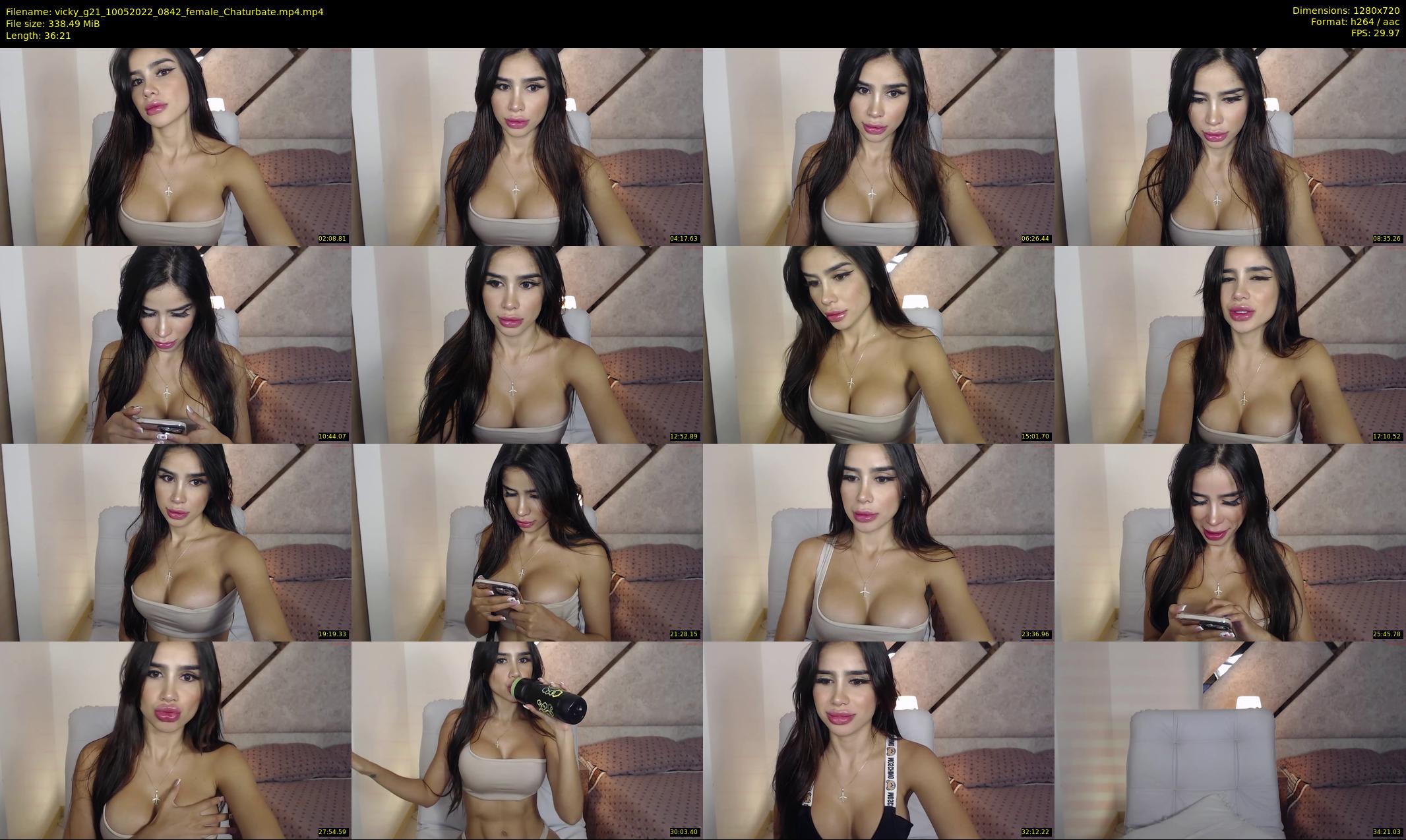 vicky_g21 — 37 minute Chaturbate female cam show recording, 720p, May 10, 2022