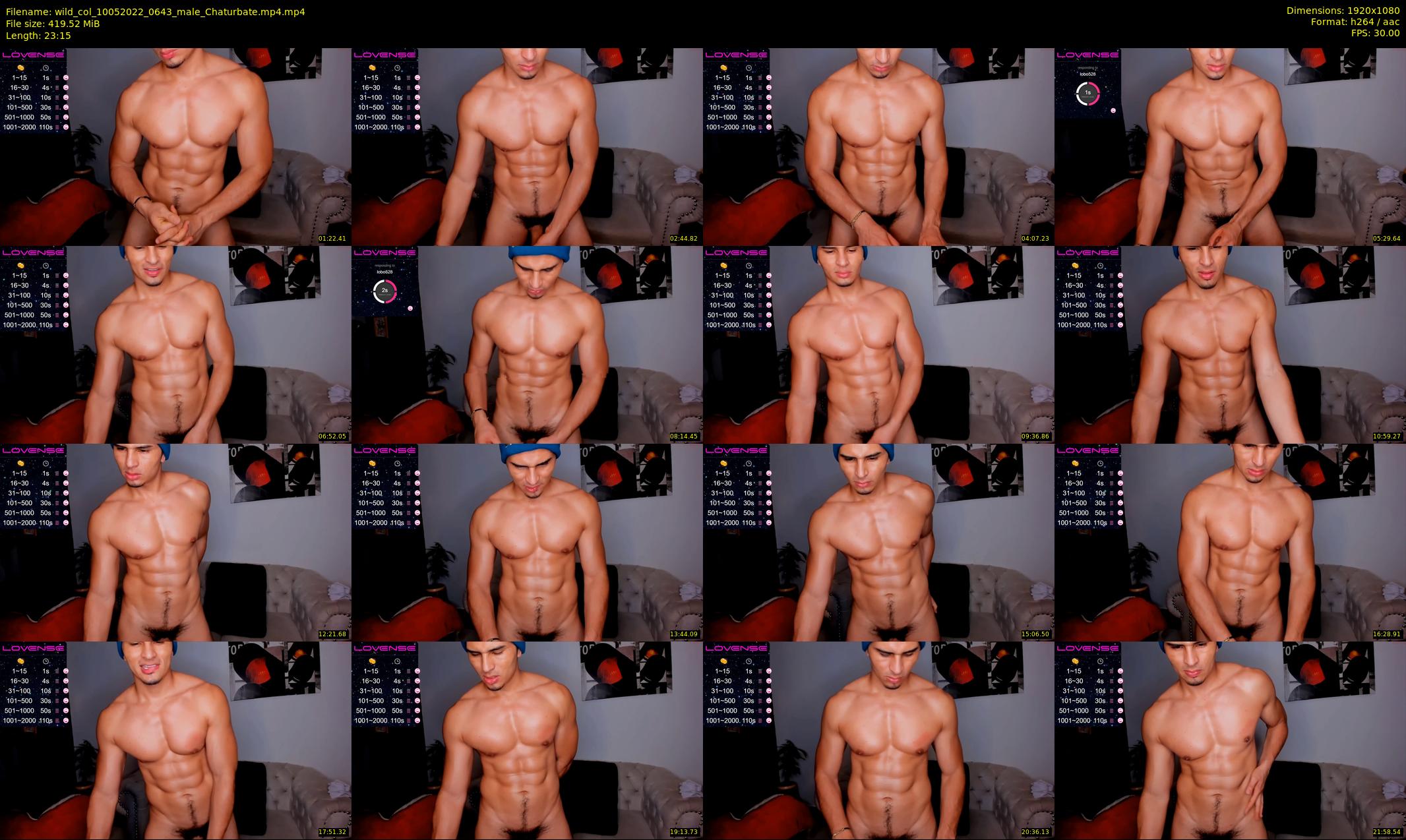 wild_col — 24 minute Chaturbate male cam show recording, 1080p, May 10, 2022
