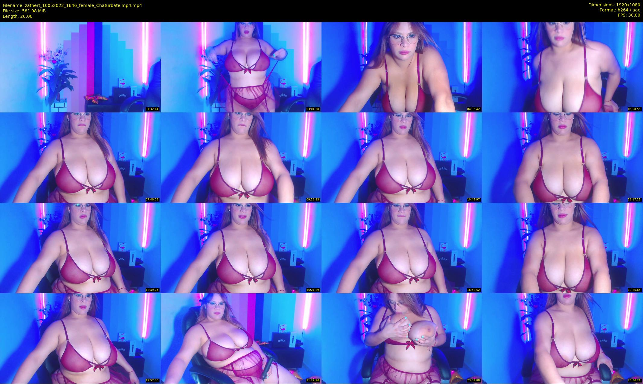 zathert — 26 minute Chaturbate female cam show recording, 1080p, May 10, 2022