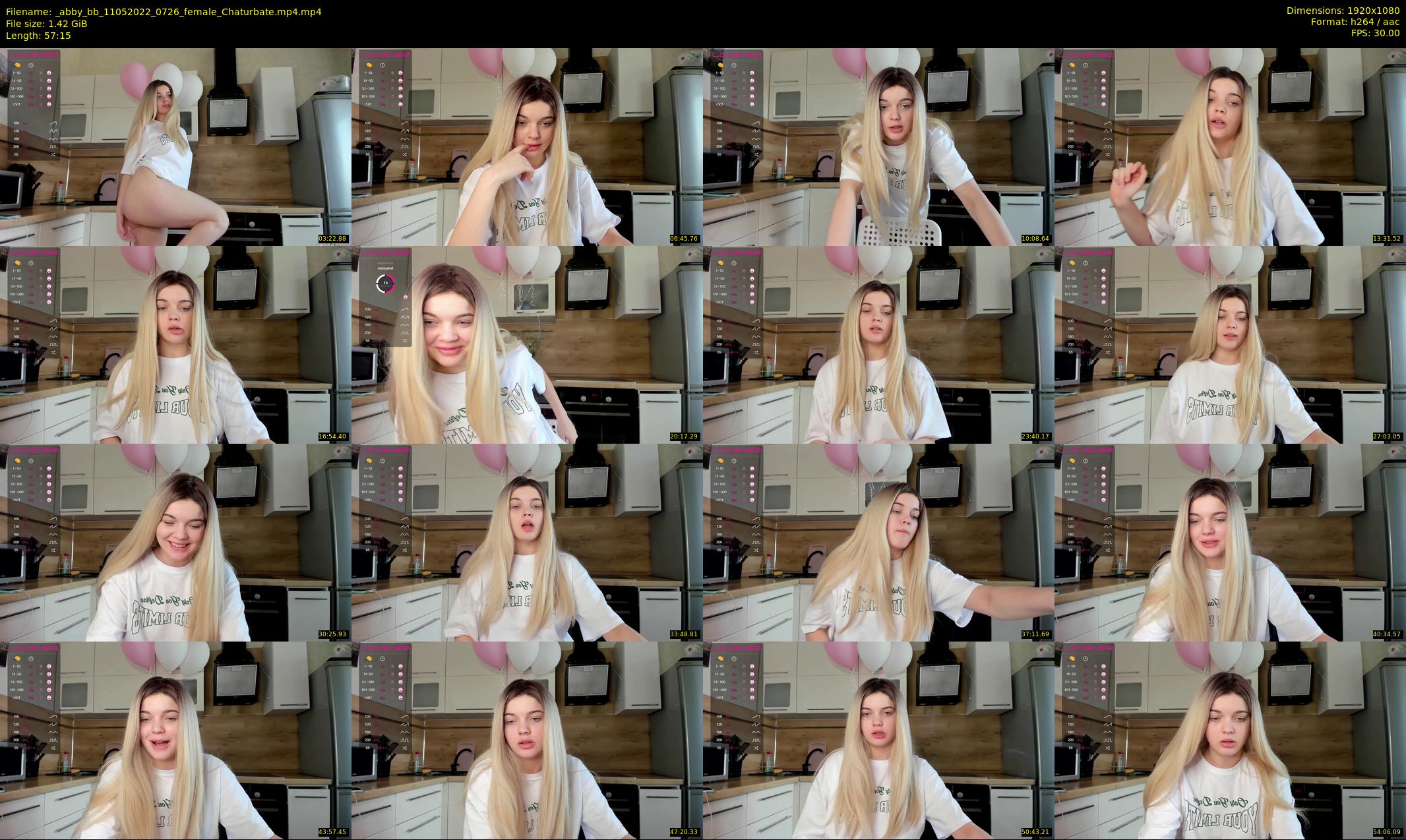 _abby_bb — 58 minute Chaturbate female cam show recording, 1080p, May 11, 2022