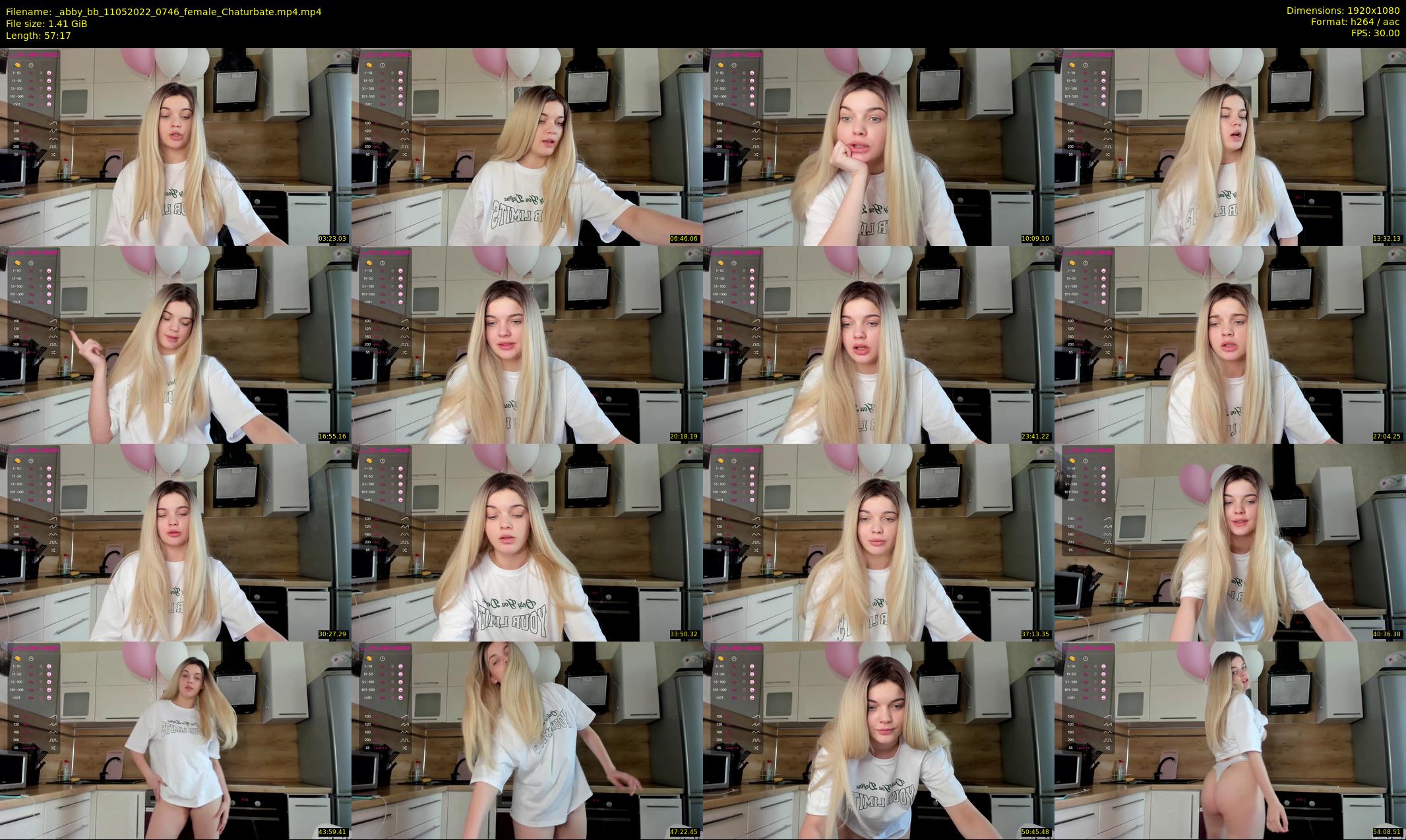 _abby_bb — 58 minute Chaturbate female cam show recording, 1080p, May 11, 2022