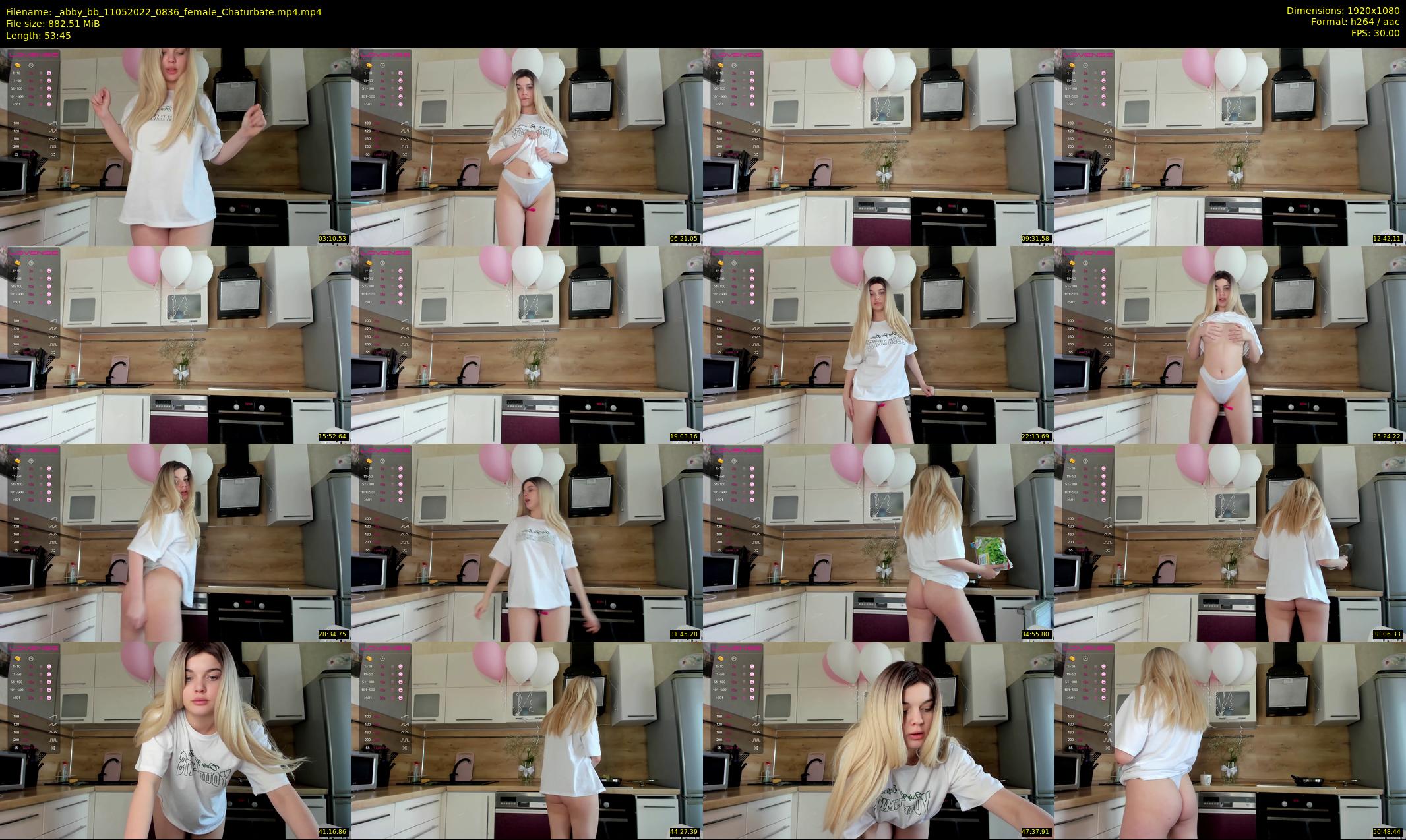 _abby_bb — 54 minute Chaturbate female cam show recording, 1080p, May 11, 2022
