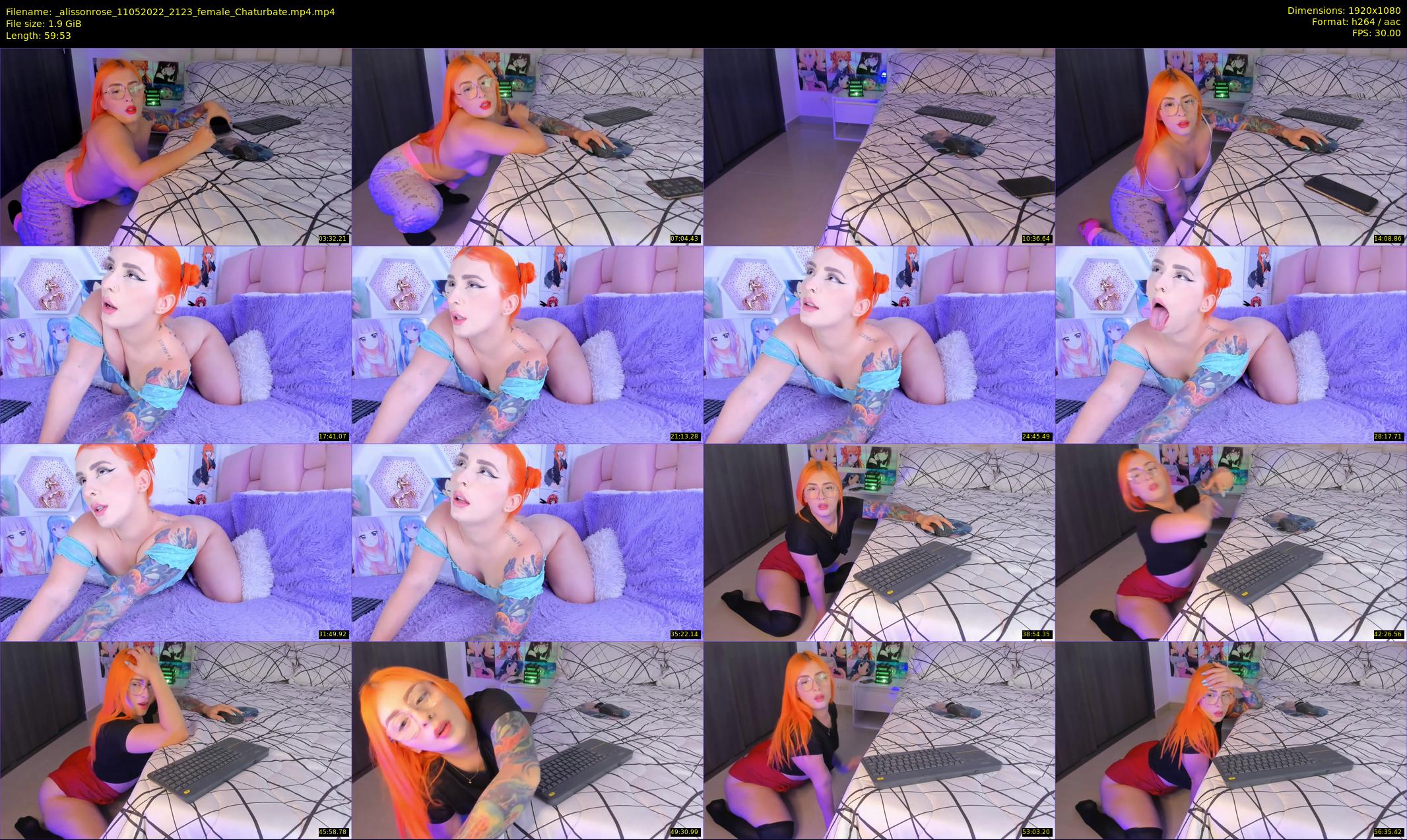 _alissonrose — 60 minute Chaturbate female cam show recording, 1080p, May 11, 2022