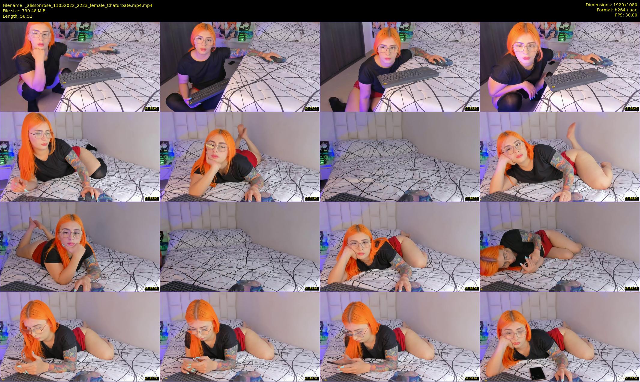 _alissonrose — 59 minute Chaturbate female cam show recording, 1080p, May 11, 2022