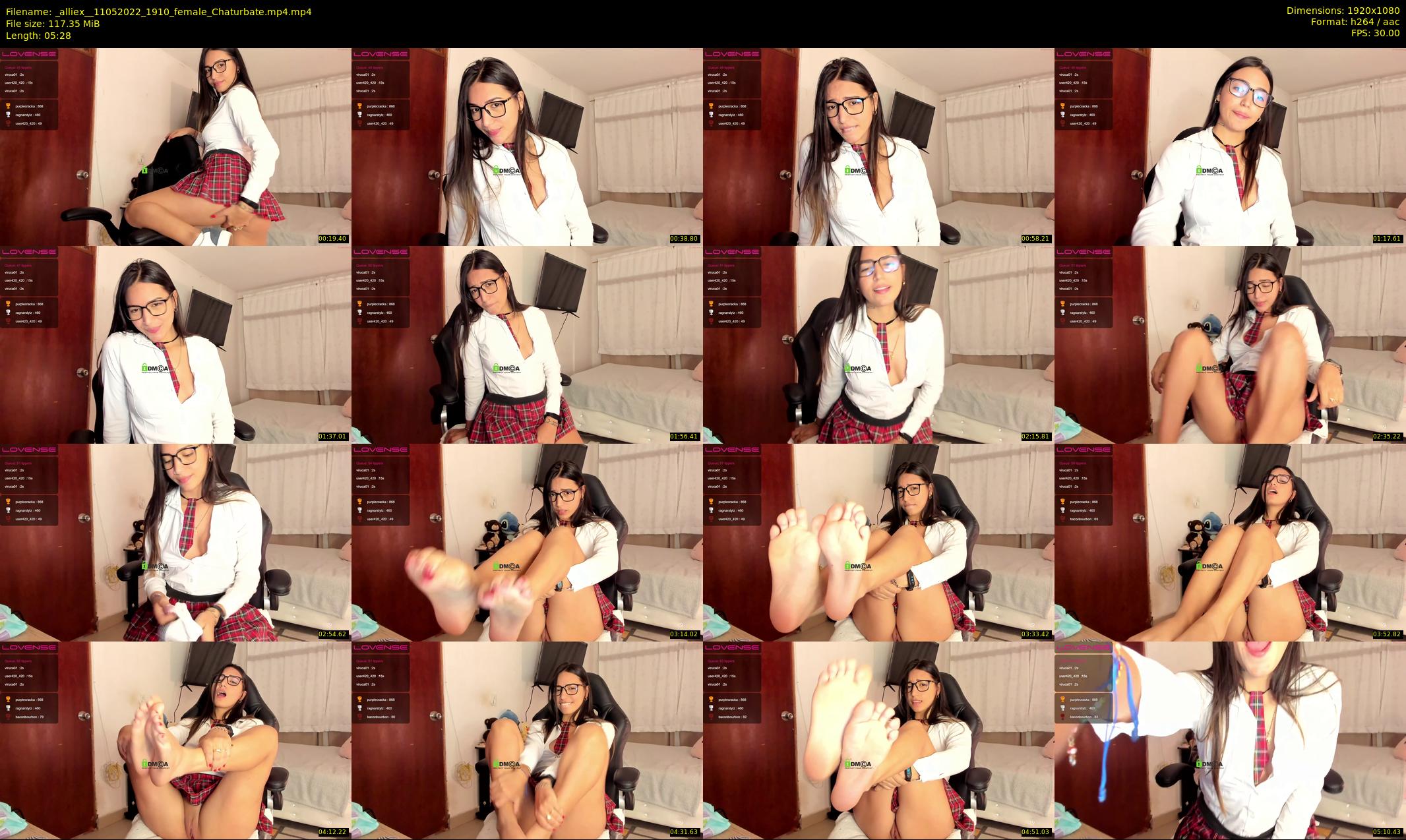 _alliex_ — 6 minute Chaturbate female cam show recording, 1080p, May 11, 2022