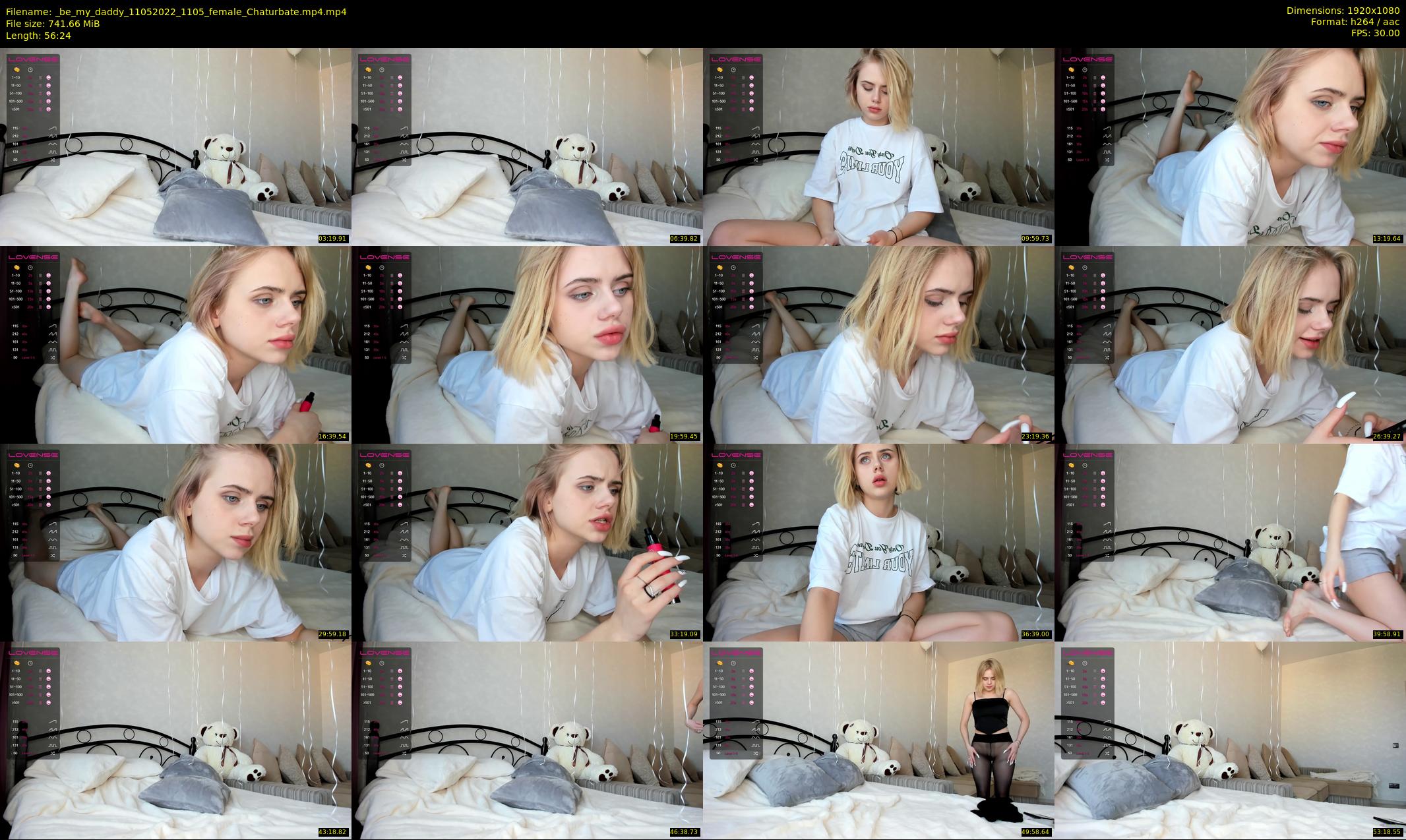 _be_my_daddy — 57 minute Chaturbate female cam show recording, 1080p, May 11, 2022