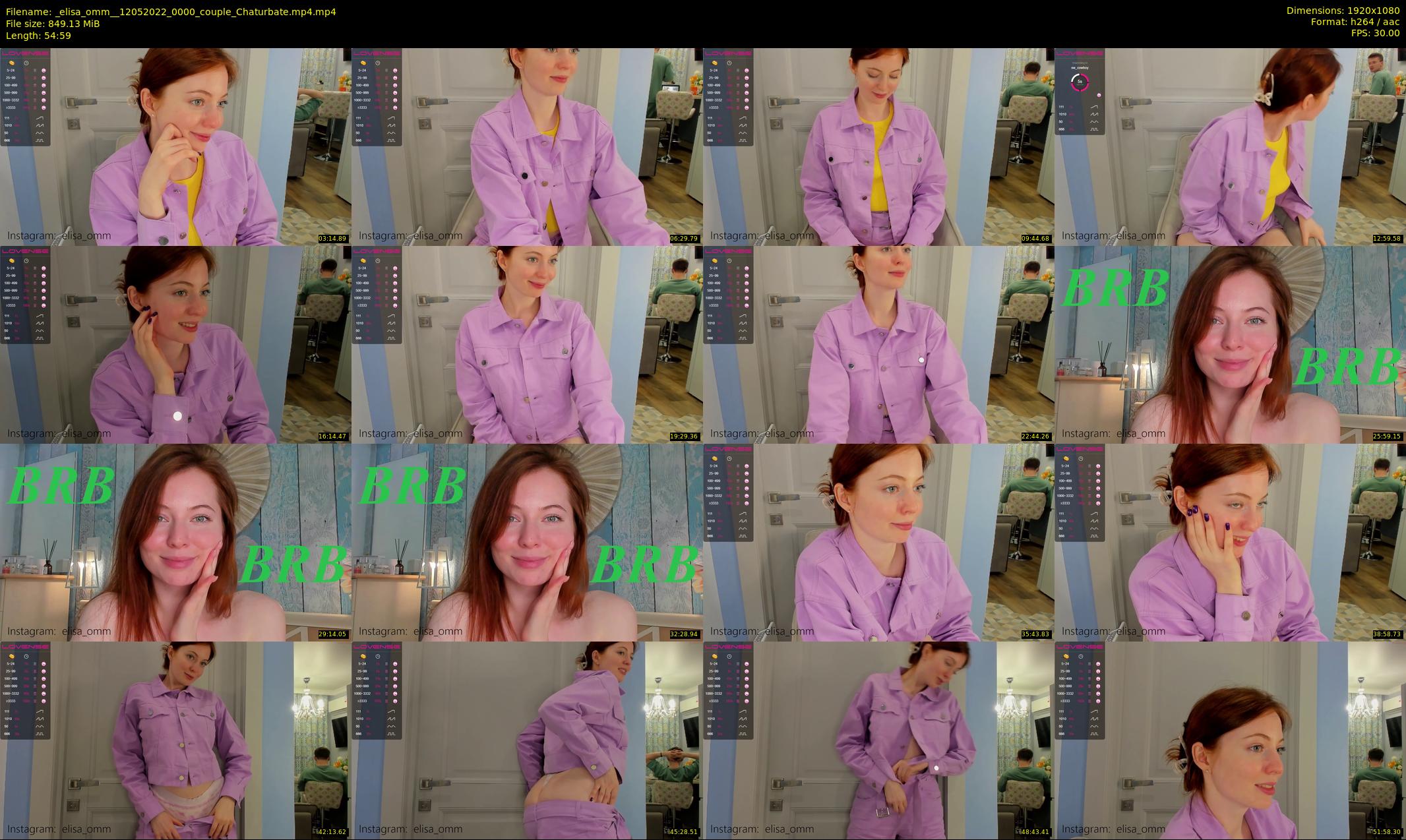 _elisa_omm_ — 55 minute Chaturbate female cam show recording, 1080p, May 12, 2022
