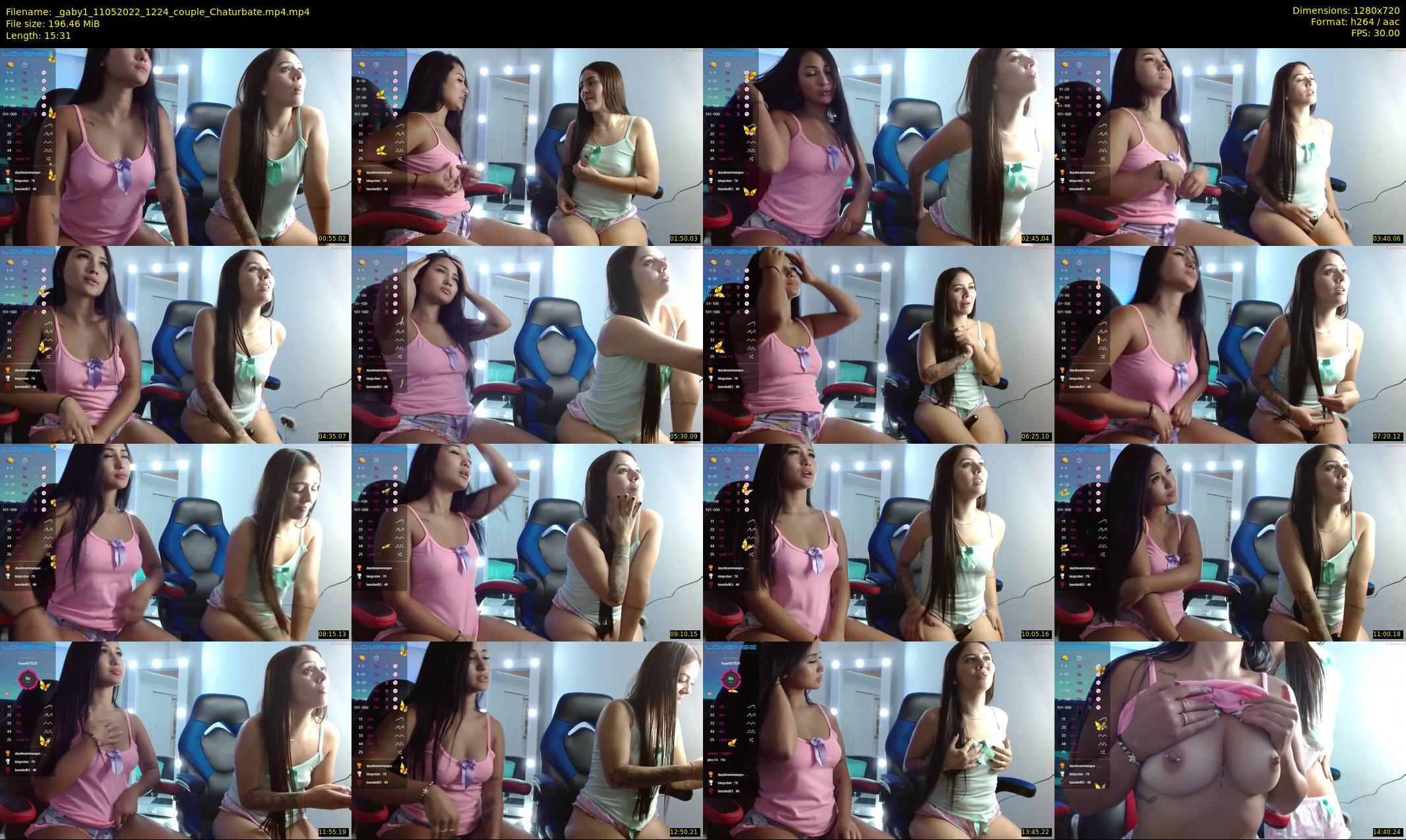 _gaby1 — 16 minute Chaturbate female cam show recording, 720p, May 11, 2022