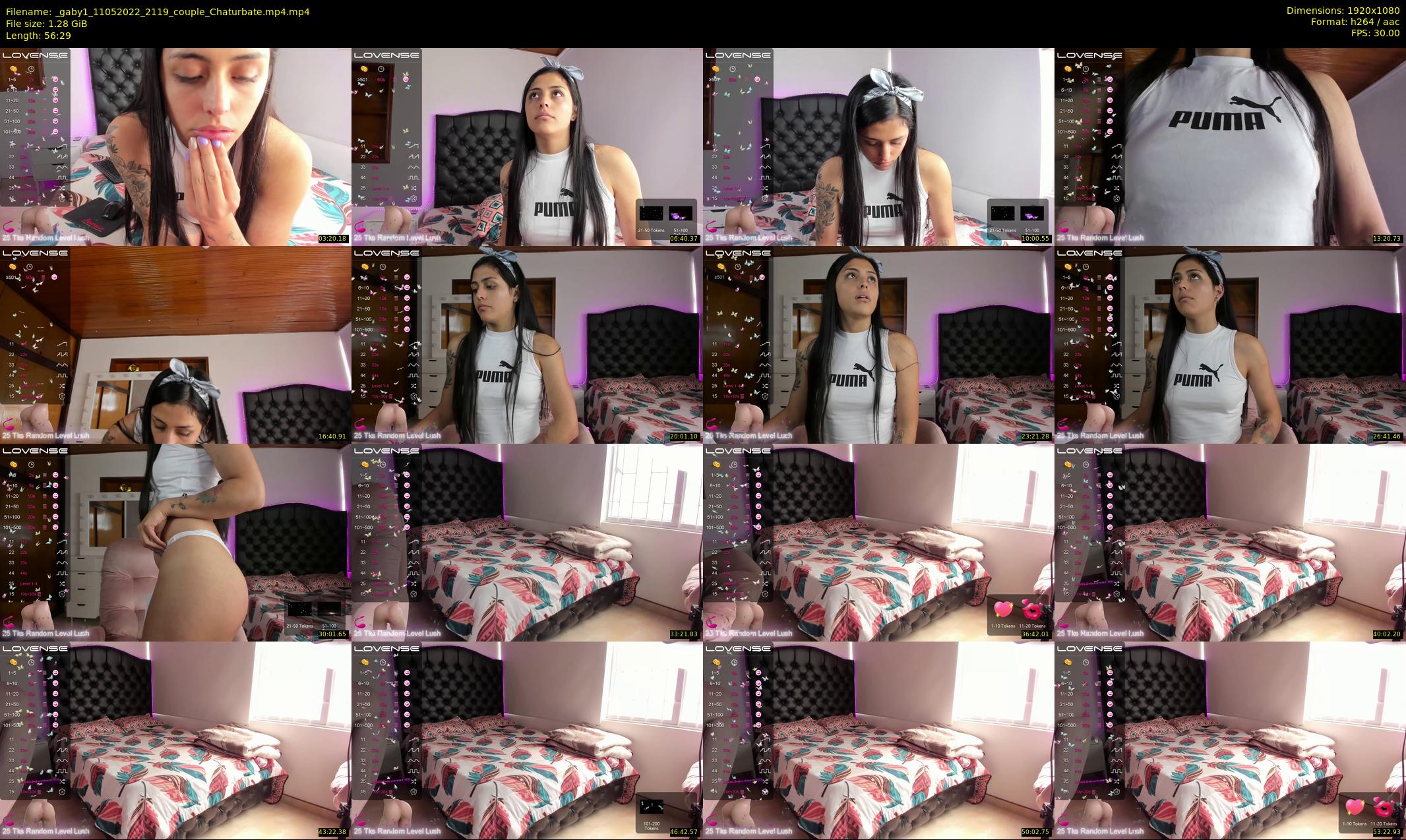 _gaby1 — 57 minute Chaturbate female cam show recording, 1080p, May 11, 2022