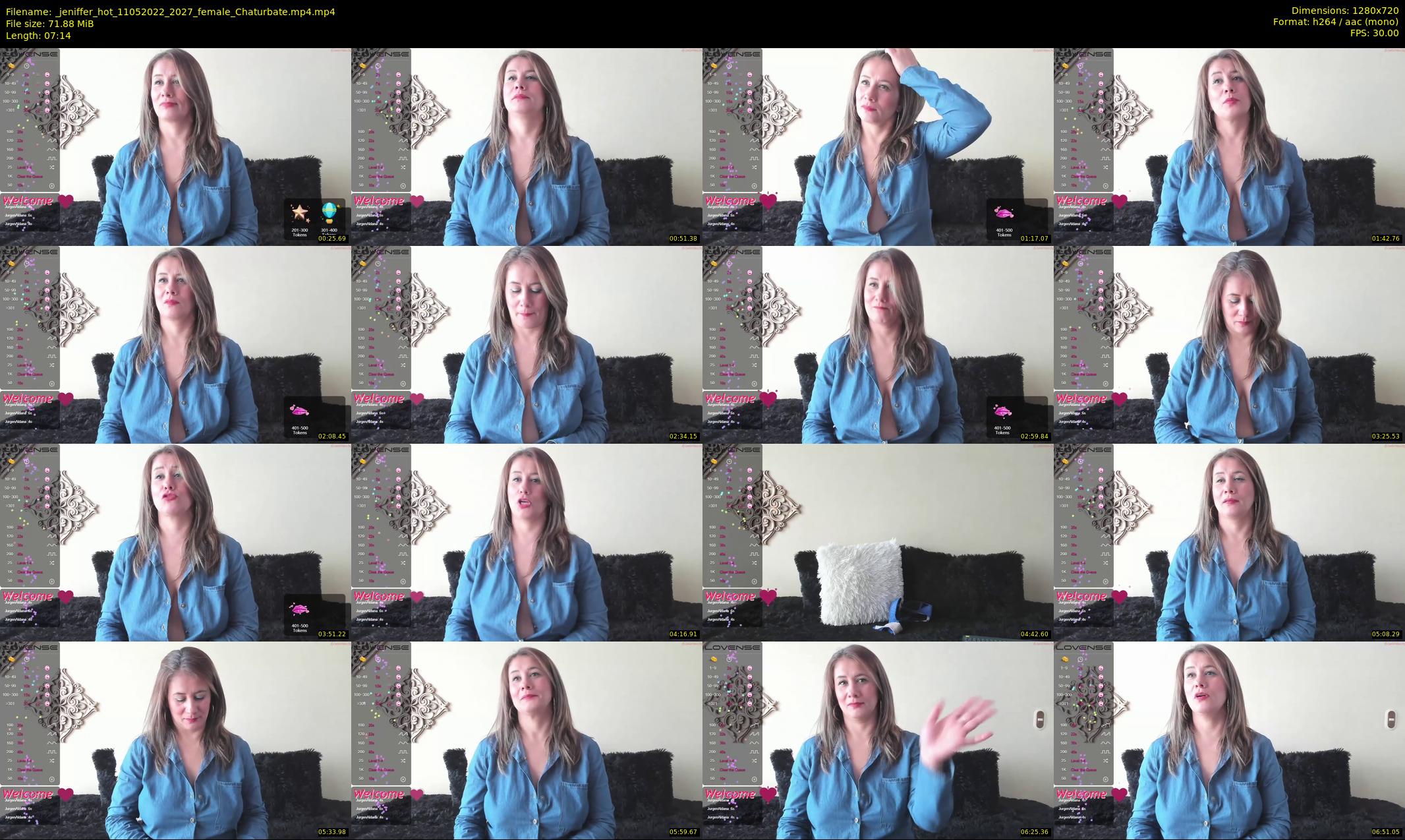 _jeniffer_hot — 8 minute Chaturbate female cam show recording, 720p, May 11, 2022