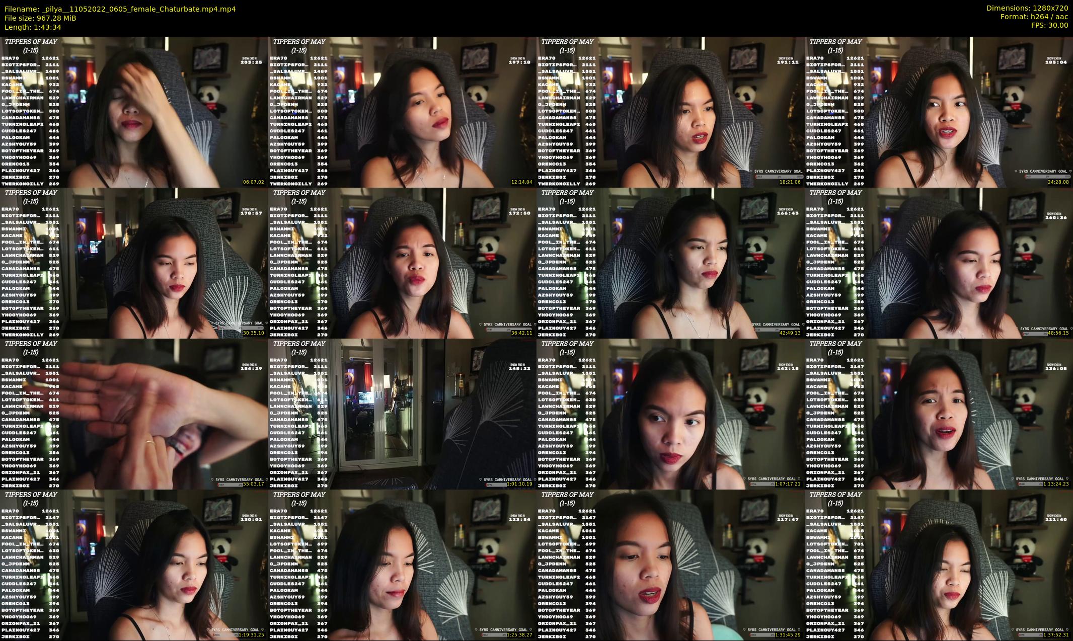 _pilya_ — 104 minute Chaturbate female cam show recording, 720p, May 11, 2022