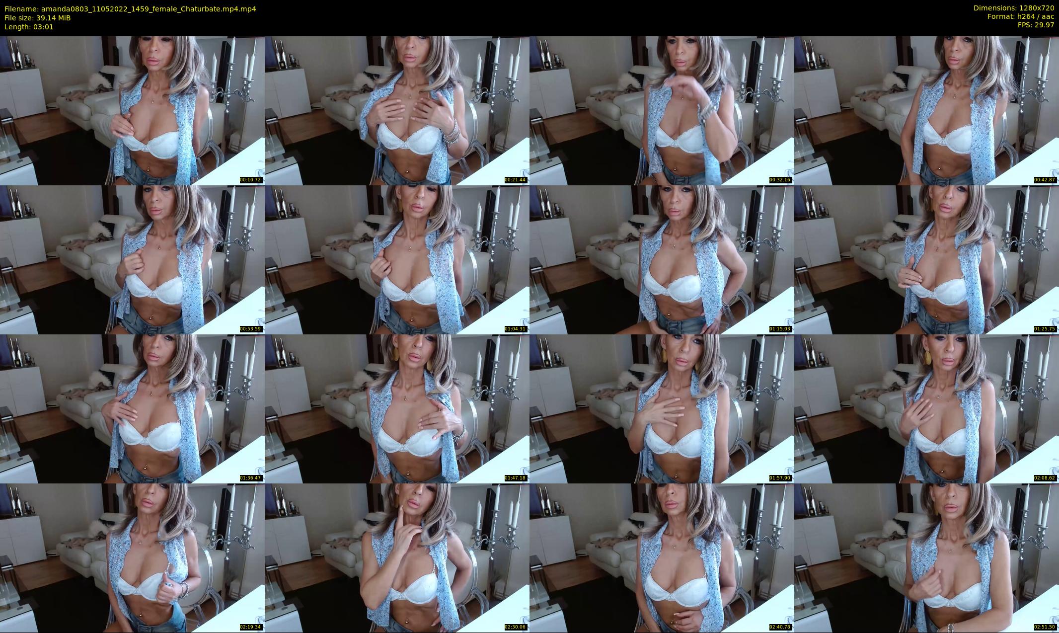 amanda0803 — 4 minute Chaturbate female cam show recording, 720p, May 11, 2022