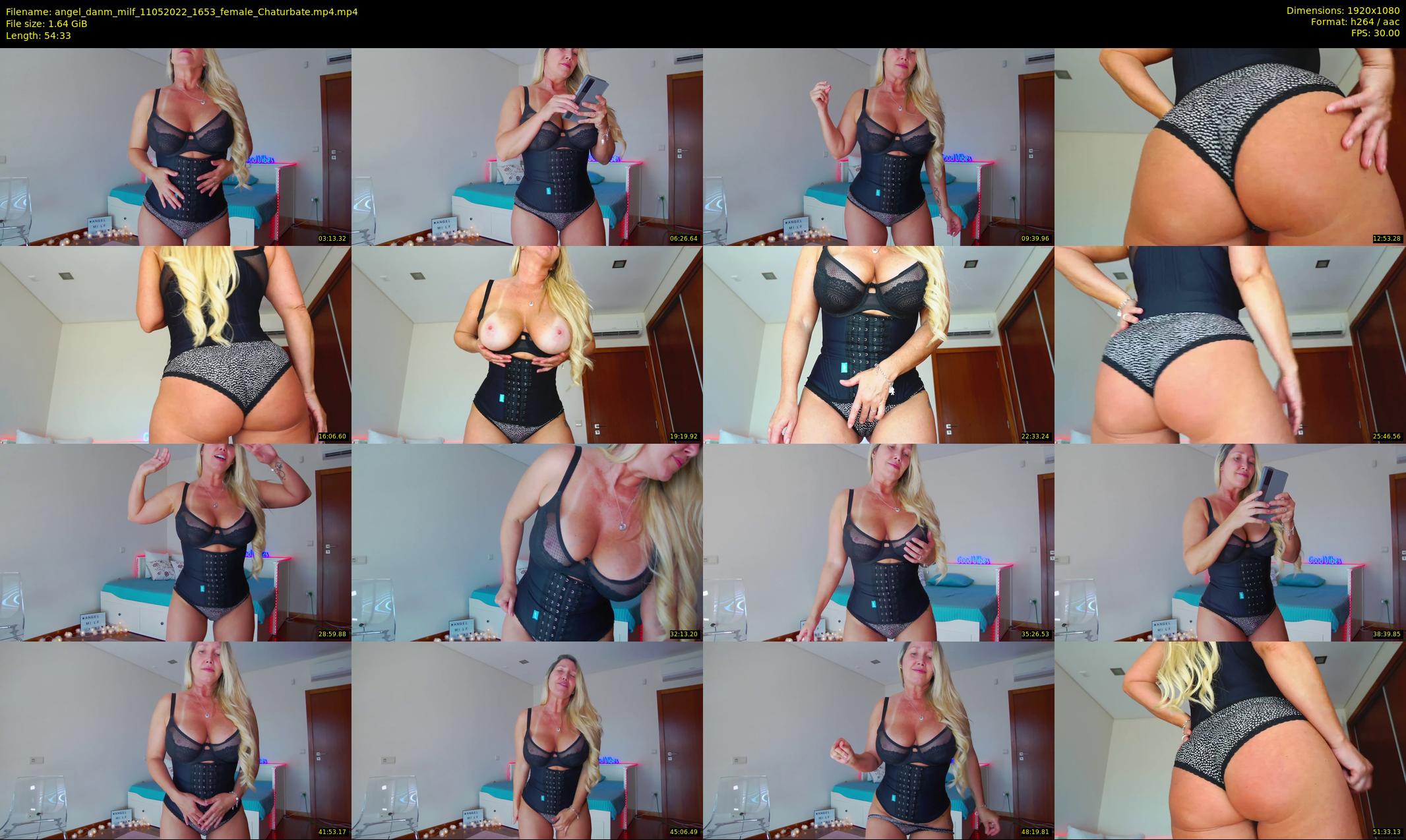 angel_danm_milf — 55 minute Chaturbate female cam show recording, 1080p, May 11, 2022