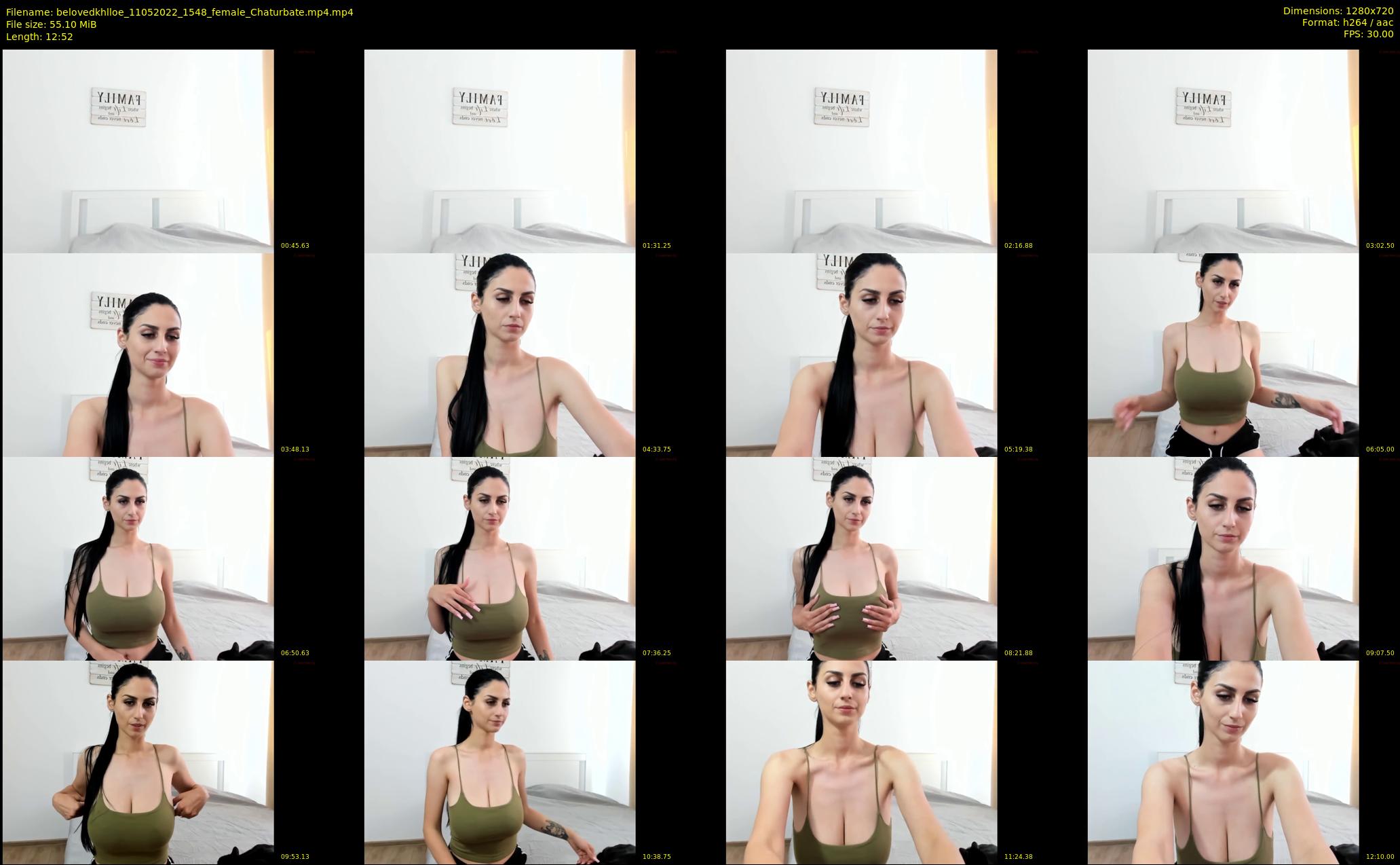 belovedkhlloe — 13 minute Chaturbate female cam show recording, 720p, May 11, 2022