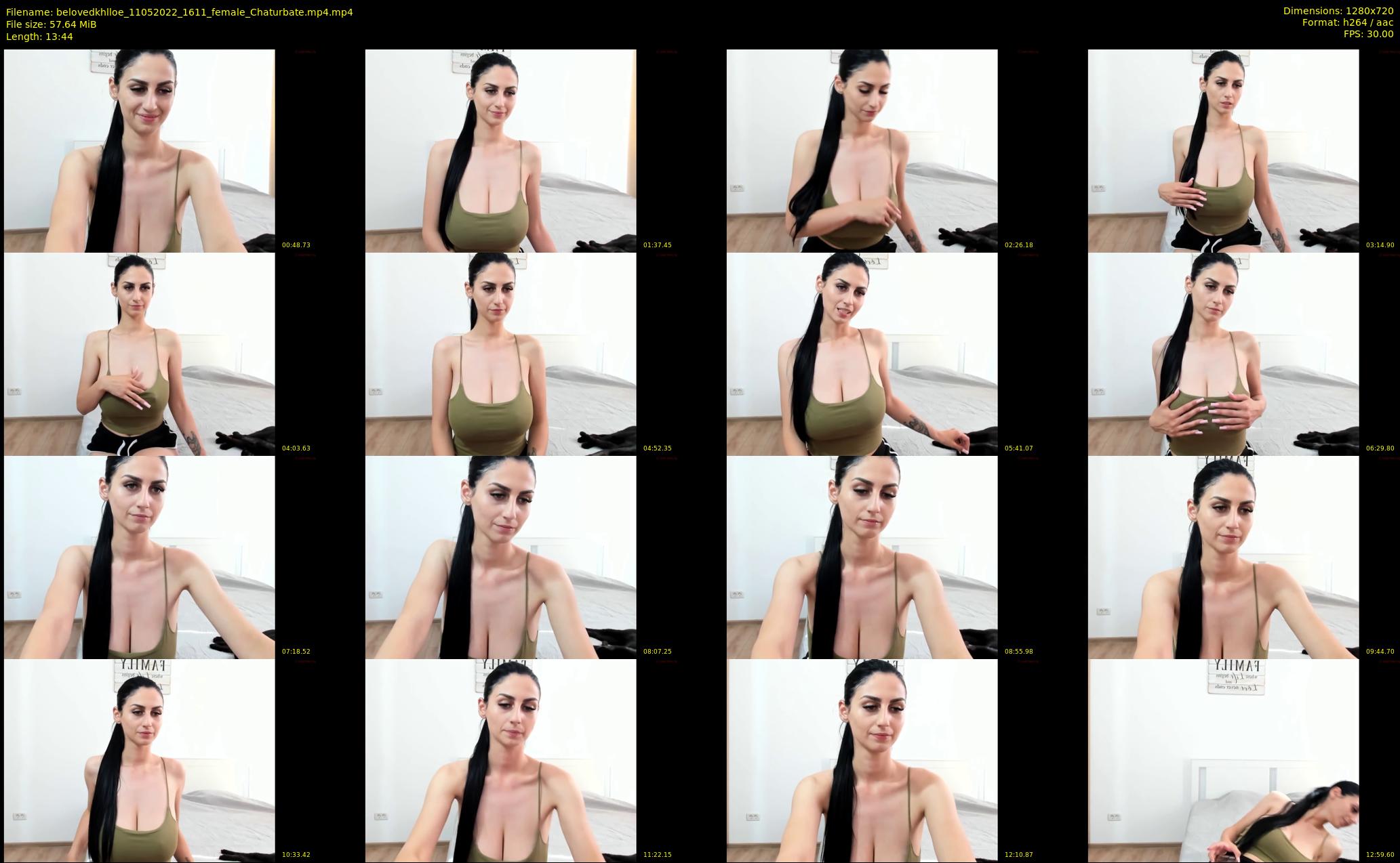 belovedkhlloe — 14 minute Chaturbate female cam show recording, 720p, May 11, 2022