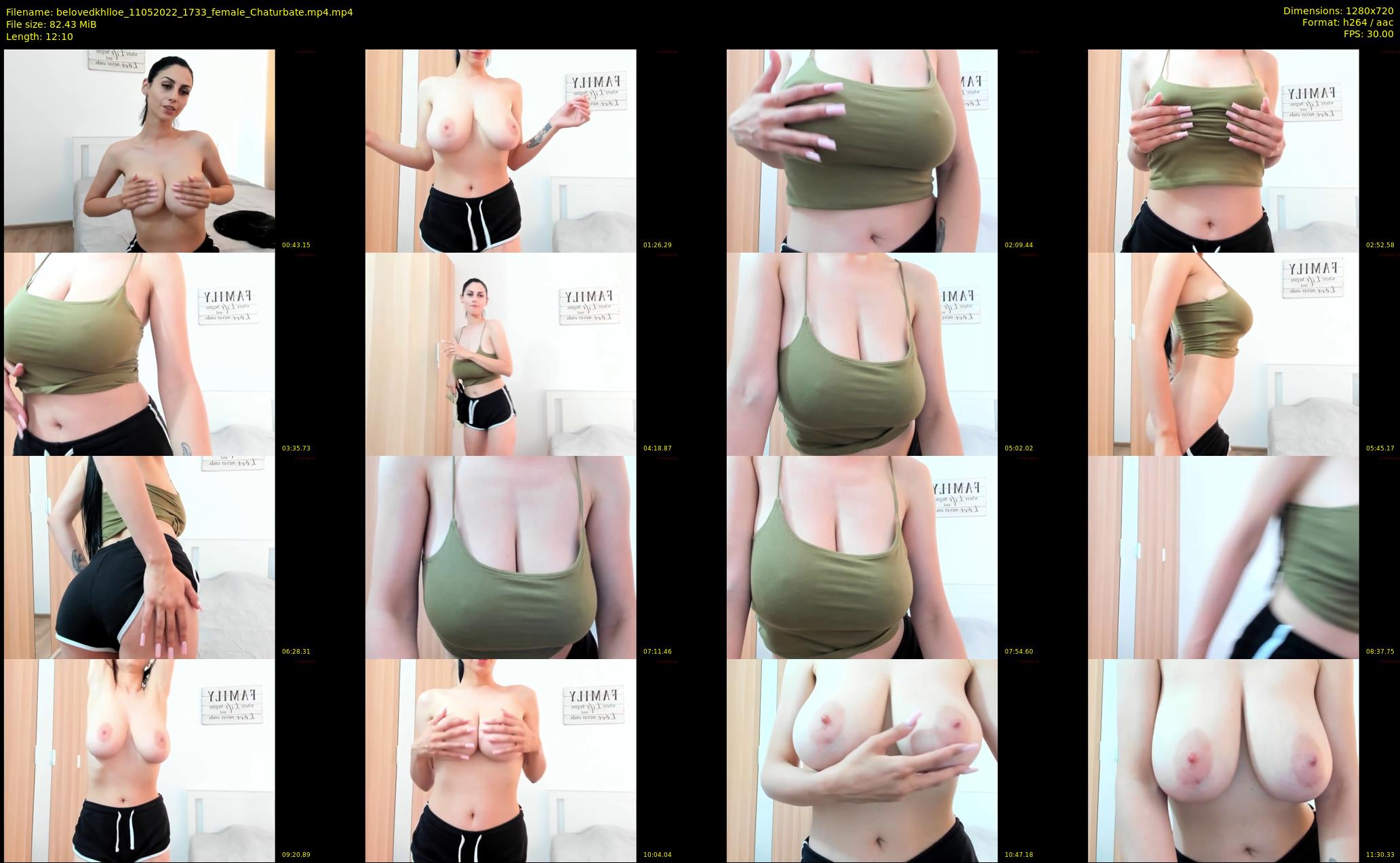 belovedkhlloe — 13 minute Chaturbate female cam show recording, 720p, May 11, 2022
