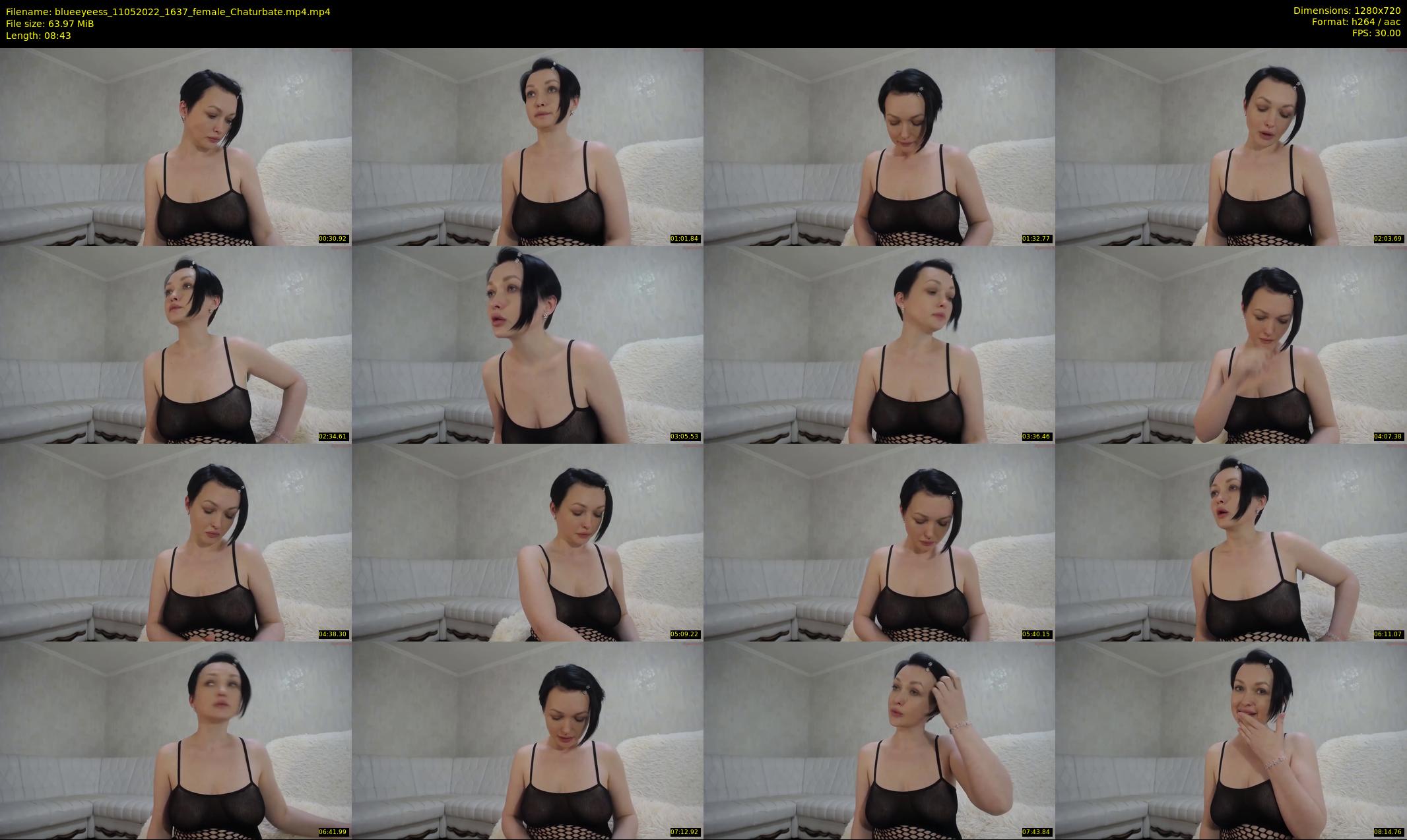 blueeyeess — 9 minute Chaturbate female cam show recording, 720p, May 11, 2022