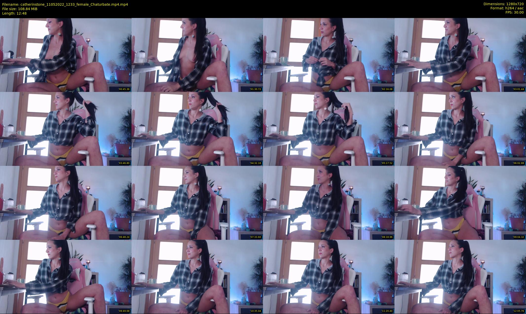 catherinstone — 13 minute Chaturbate female cam show recording, 720p, May 11, 2022