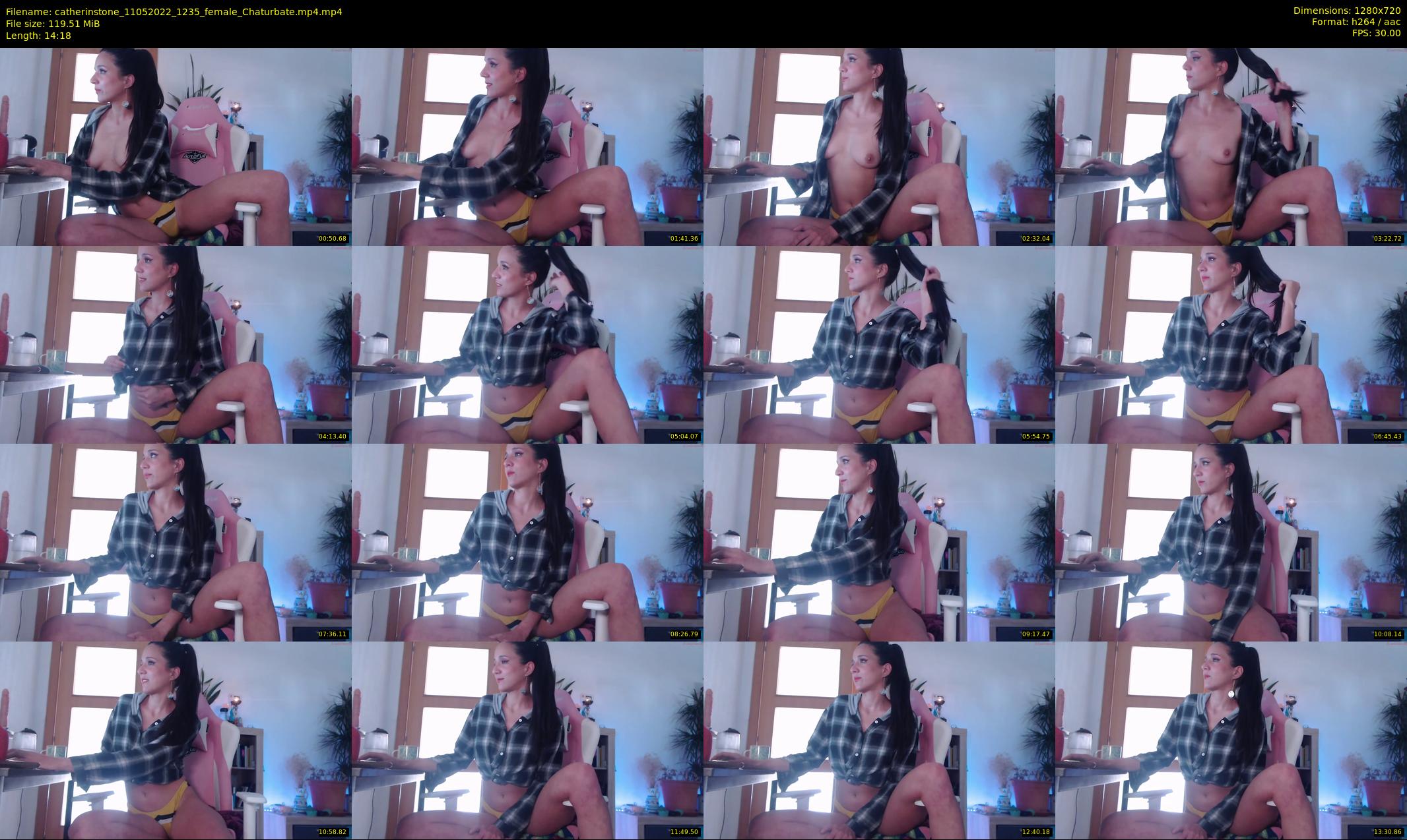 catherinstone — 15 minute Chaturbate female cam show recording, 720p, May 11, 2022