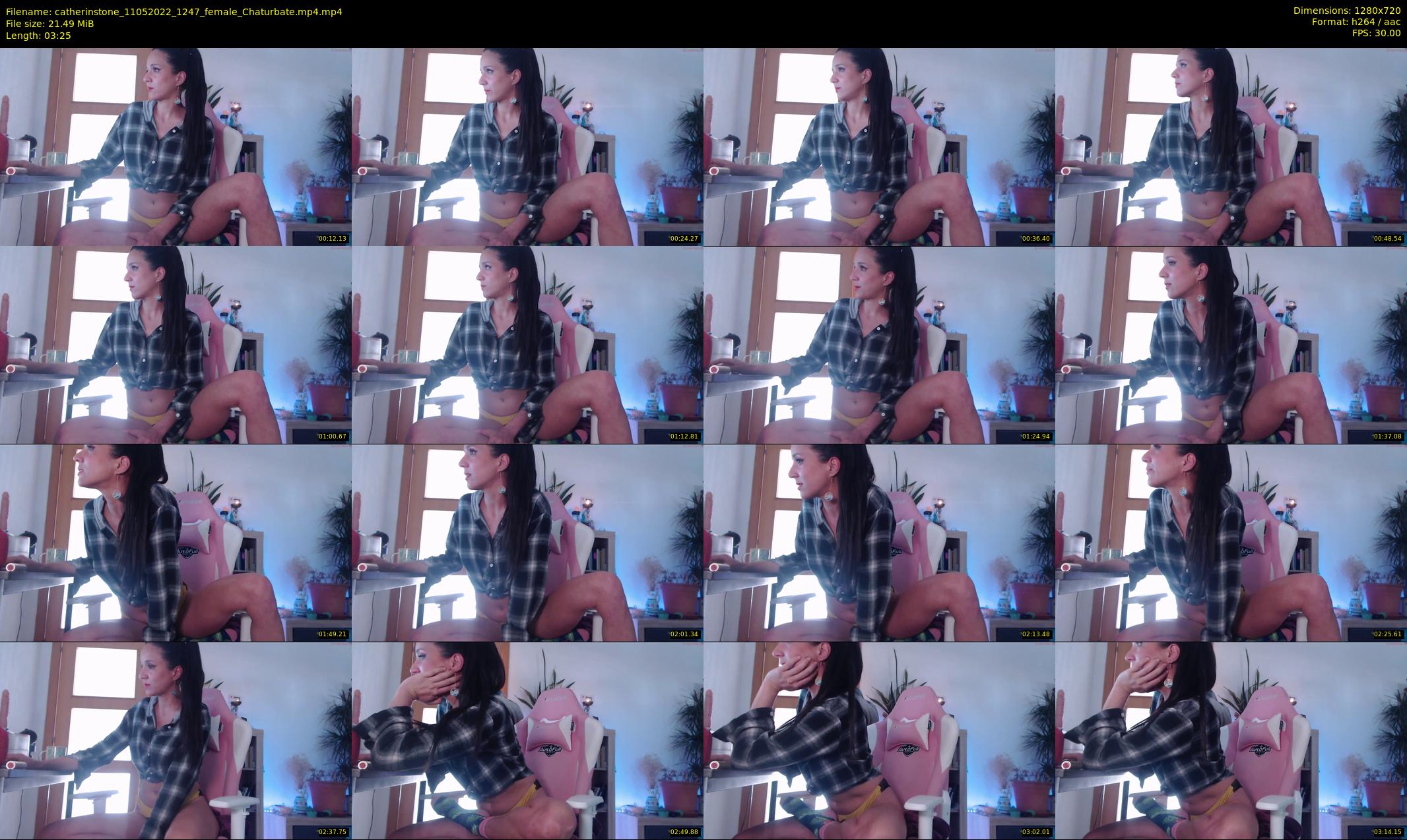 catherinstone — 4 minute Chaturbate female cam show recording, 720p, May 11, 2022