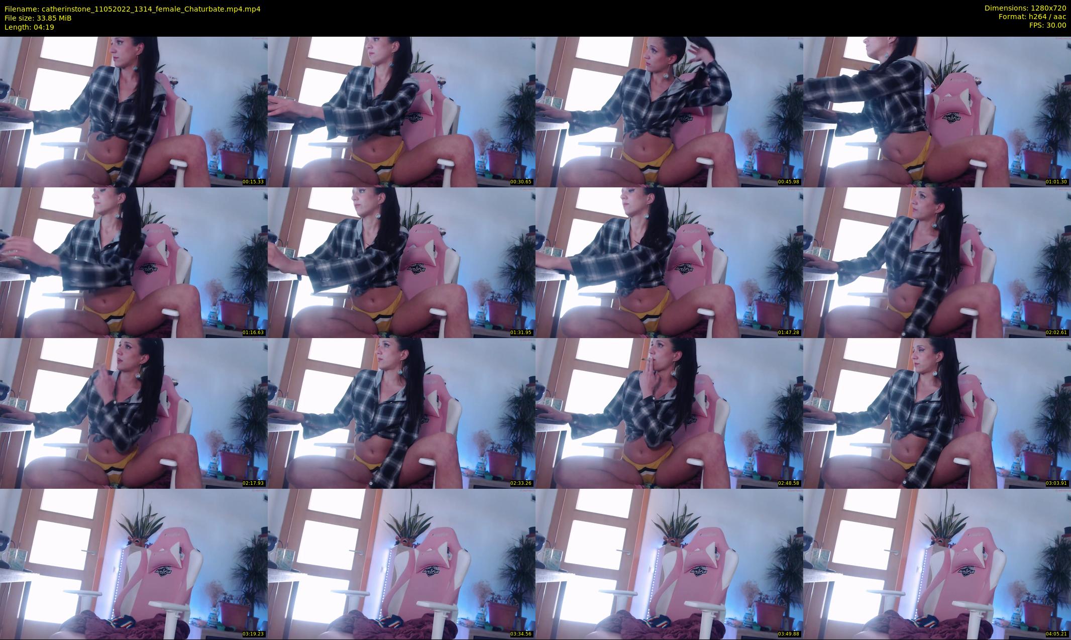 catherinstone — 5 minute Chaturbate female cam show recording, 720p, May 11, 2022
