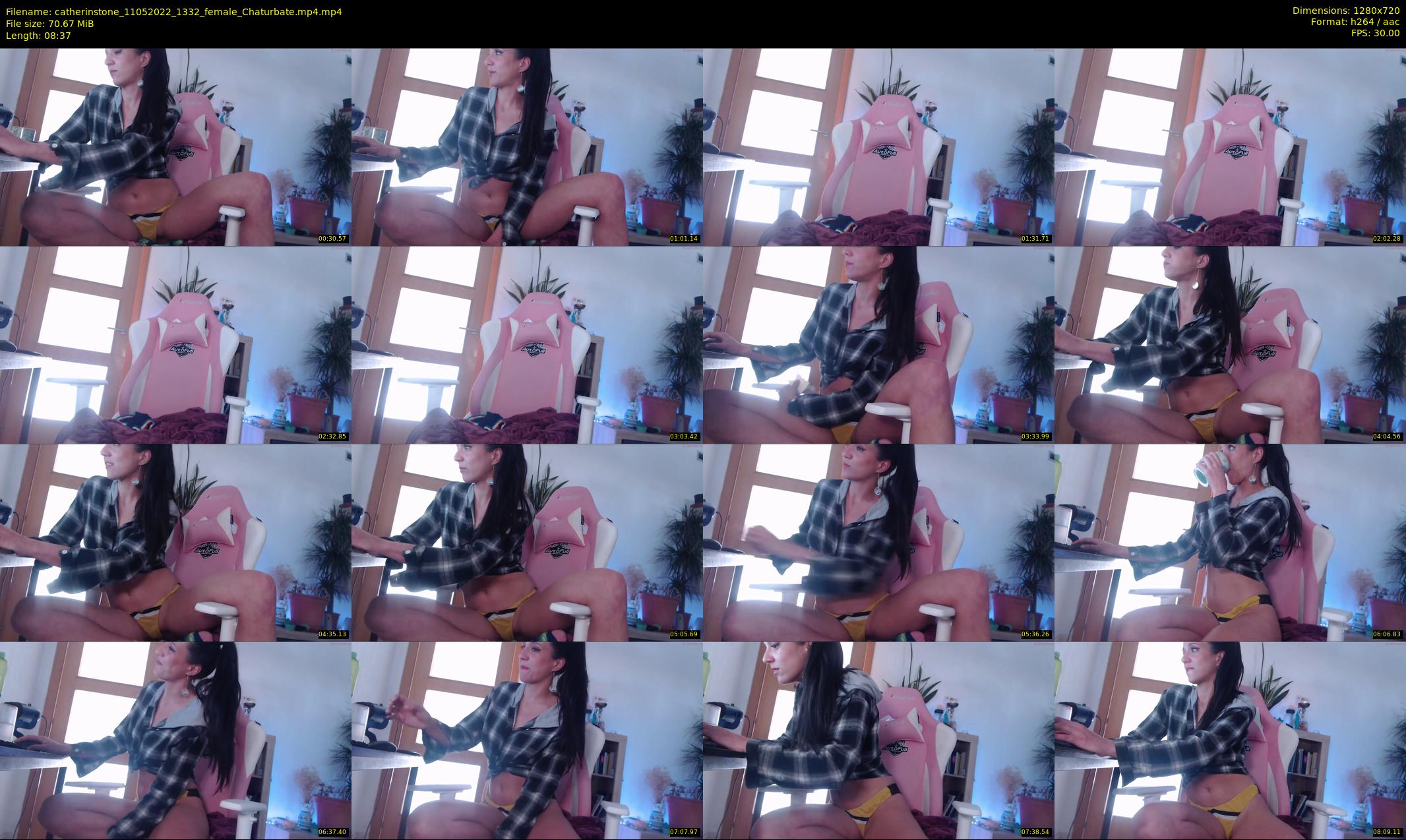 catherinstone — 9 minute Chaturbate female cam show recording, 720p, May 11, 2022