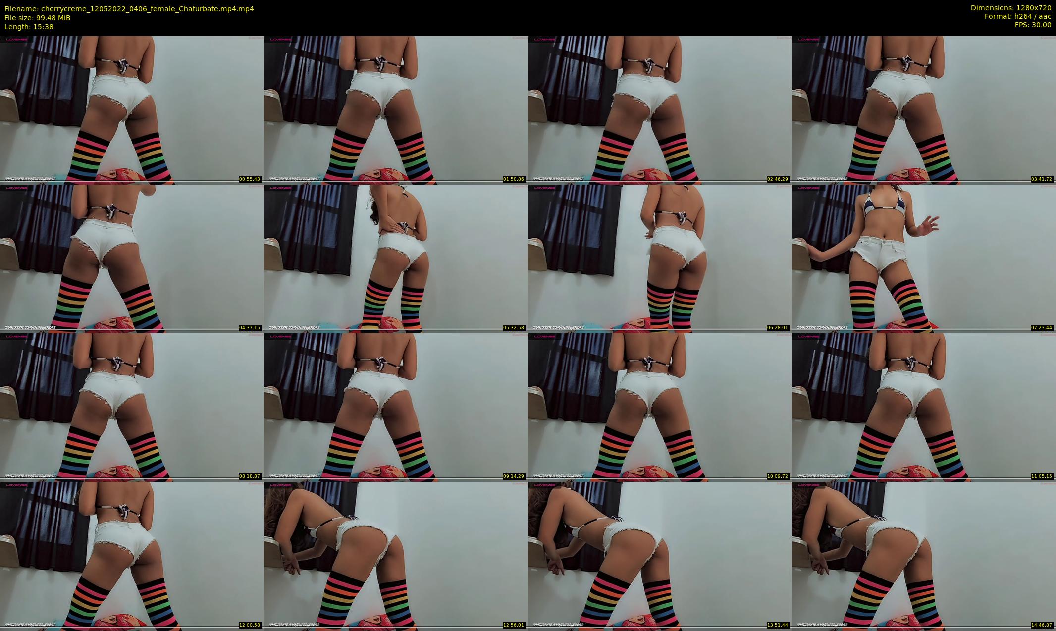cherrycreme — 16 minute Chaturbate female cam show recording, 720p, May 12, 2022