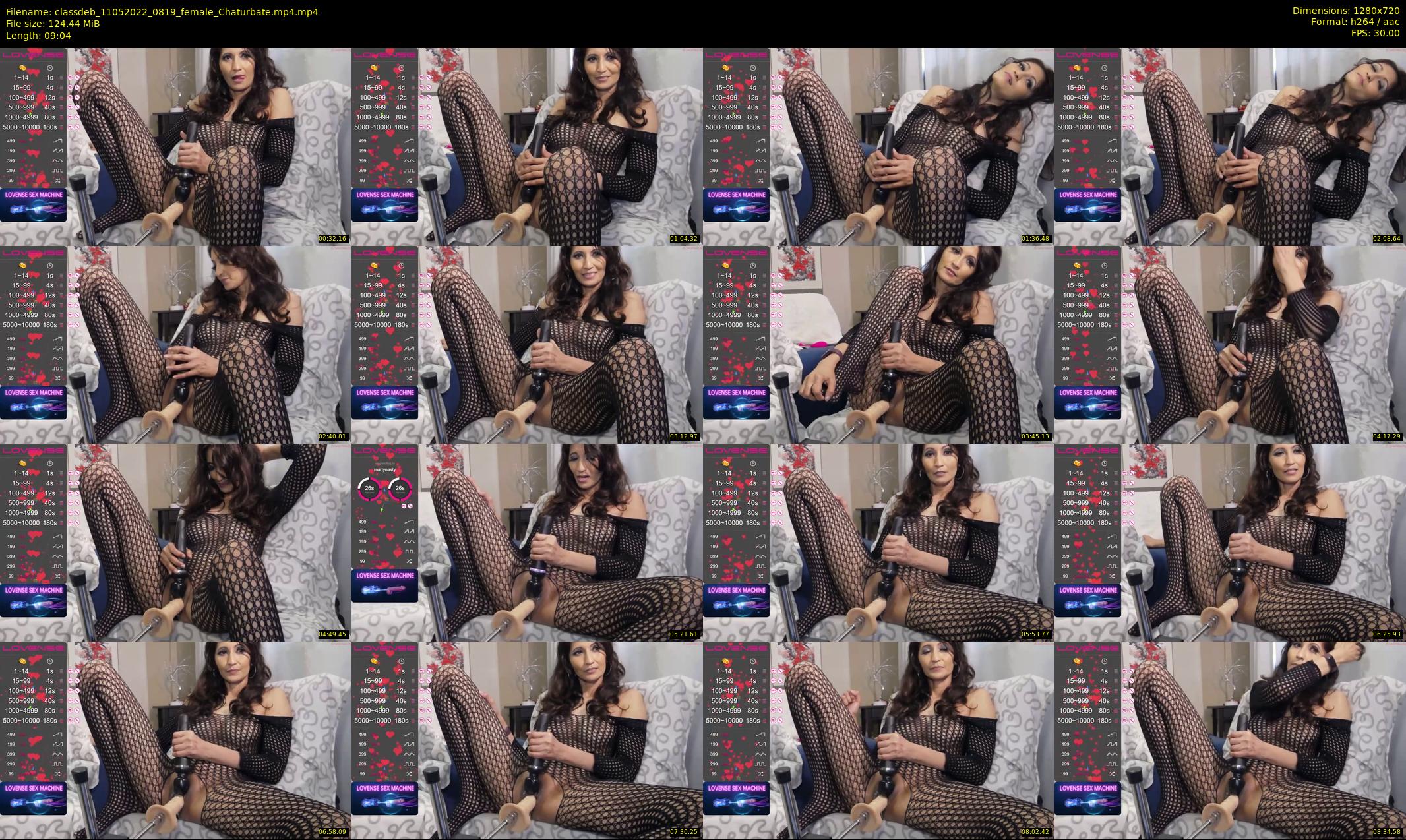 classdeb — 10 minute Chaturbate female cam show recording, 720p, May 11, 2022