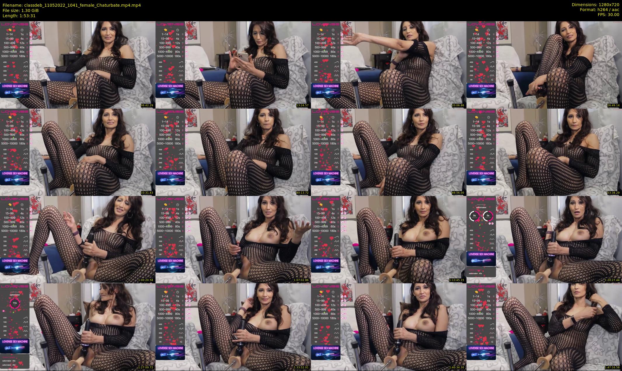 classdeb — 114 minute Chaturbate female cam show recording, 720p, May 11, 2022