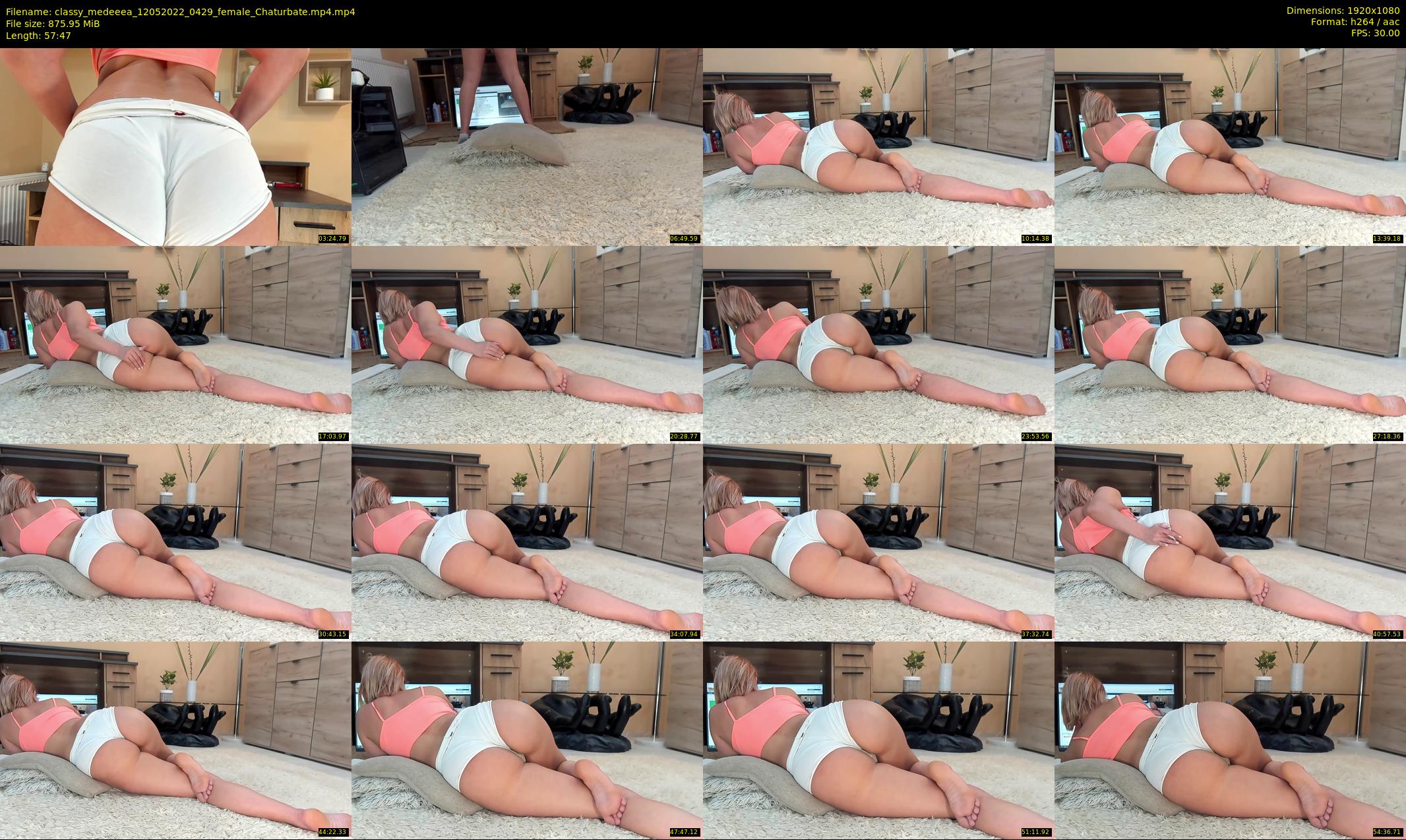 classy_medeeea — 58 minute Chaturbate female cam show recording, 1080p, May 12, 2022