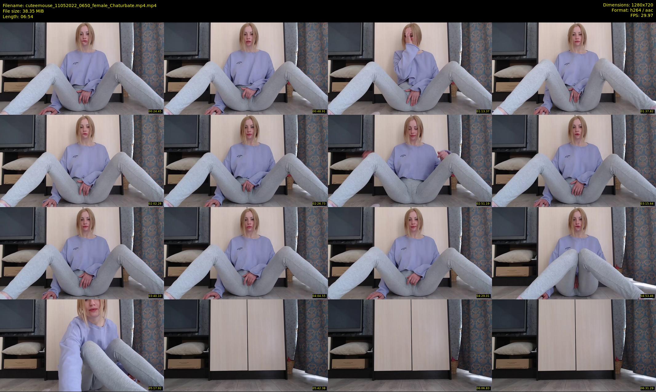cuteemouse — 7 minute Chaturbate female cam show recording, 720p, May 11, 2022
