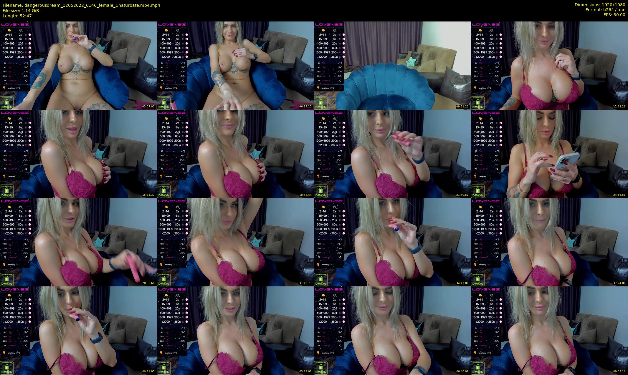 dangerousdream — 53 minute Chaturbate couple cam show recording, 1080p, May 12, 2022