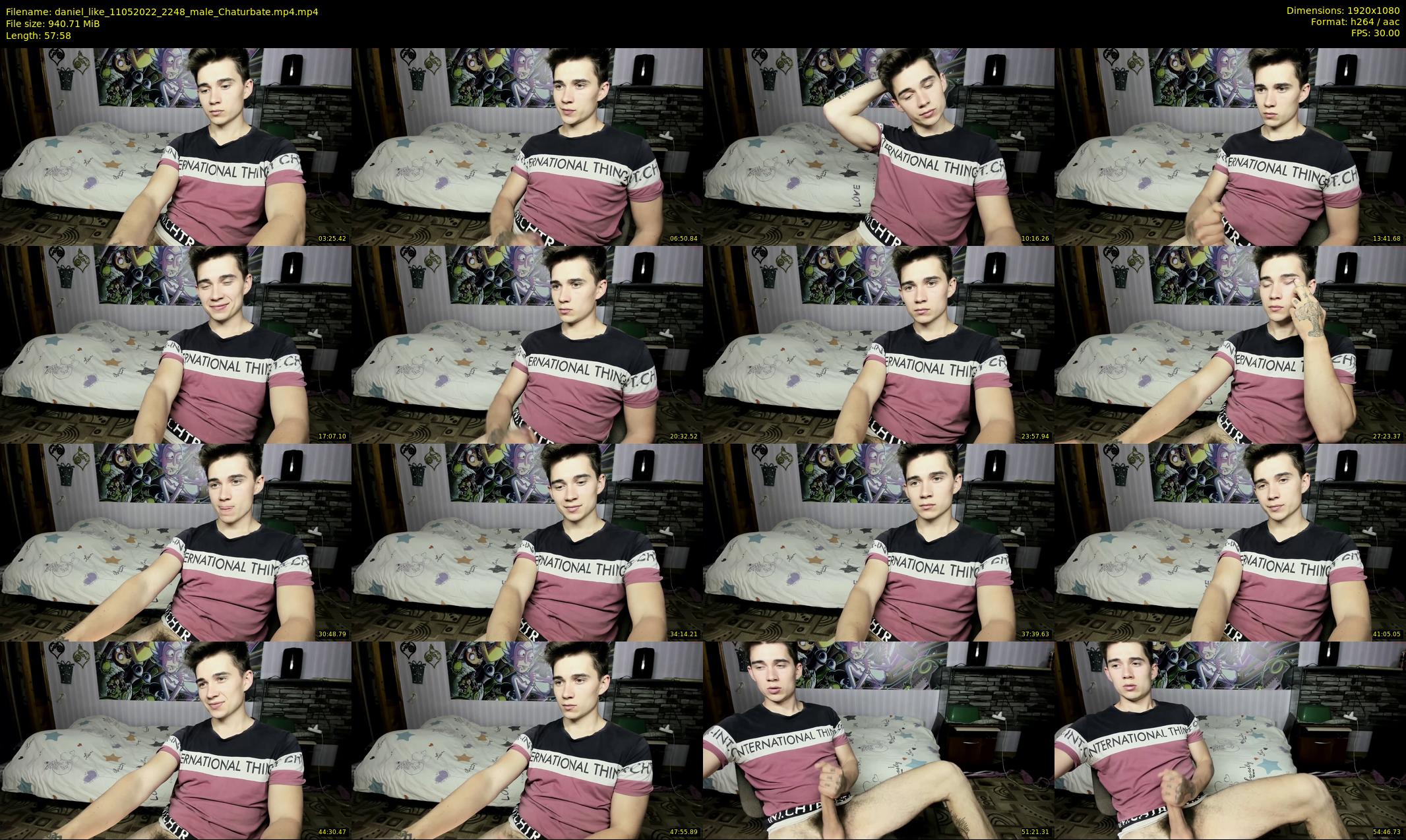 daniel_like — 58 minute Chaturbate male cam show recording, 1080p, May 11, 2022