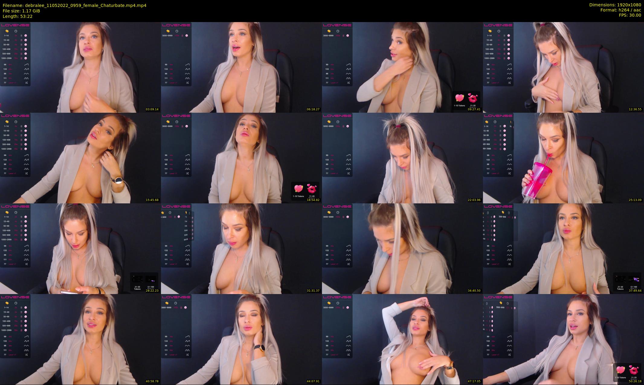 debralee — 54 minute Chaturbate female cam show recording, 1080p, May 11, 2022