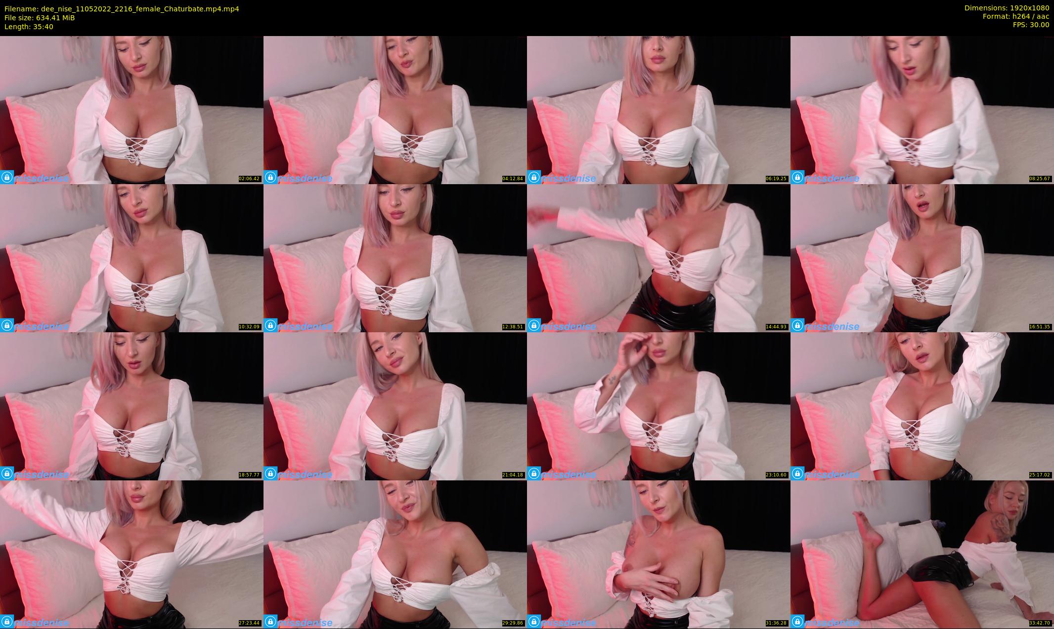 dee_nise — 36 minute Chaturbate female cam show recording, 1080p, May 11, 2022