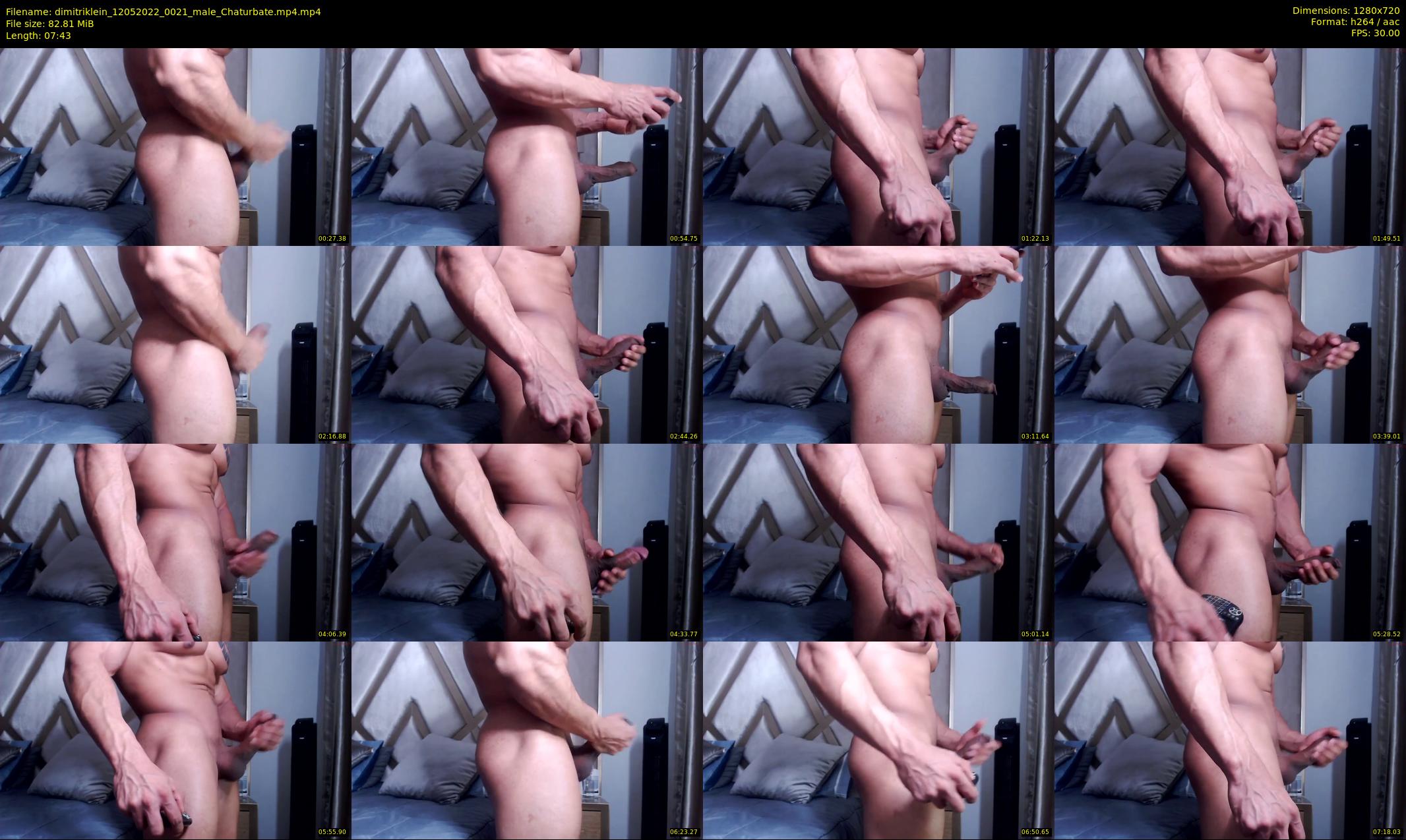 dimitriklein — 8 minute Chaturbate male cam show recording, 720p, May 12, 2022