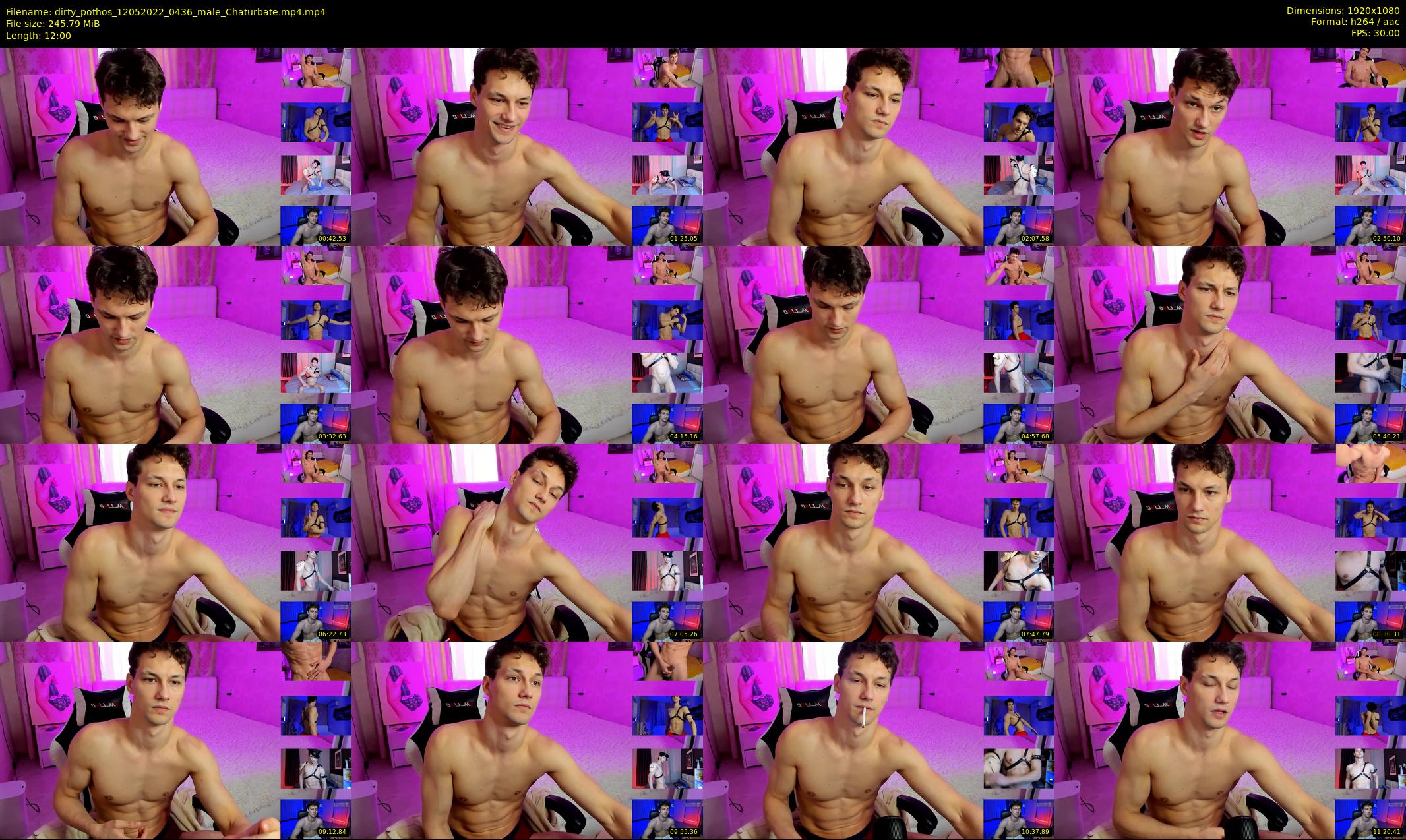 dirty_pothos — 12 minute Chaturbate male cam show recording, 1080p, May 12, 2022