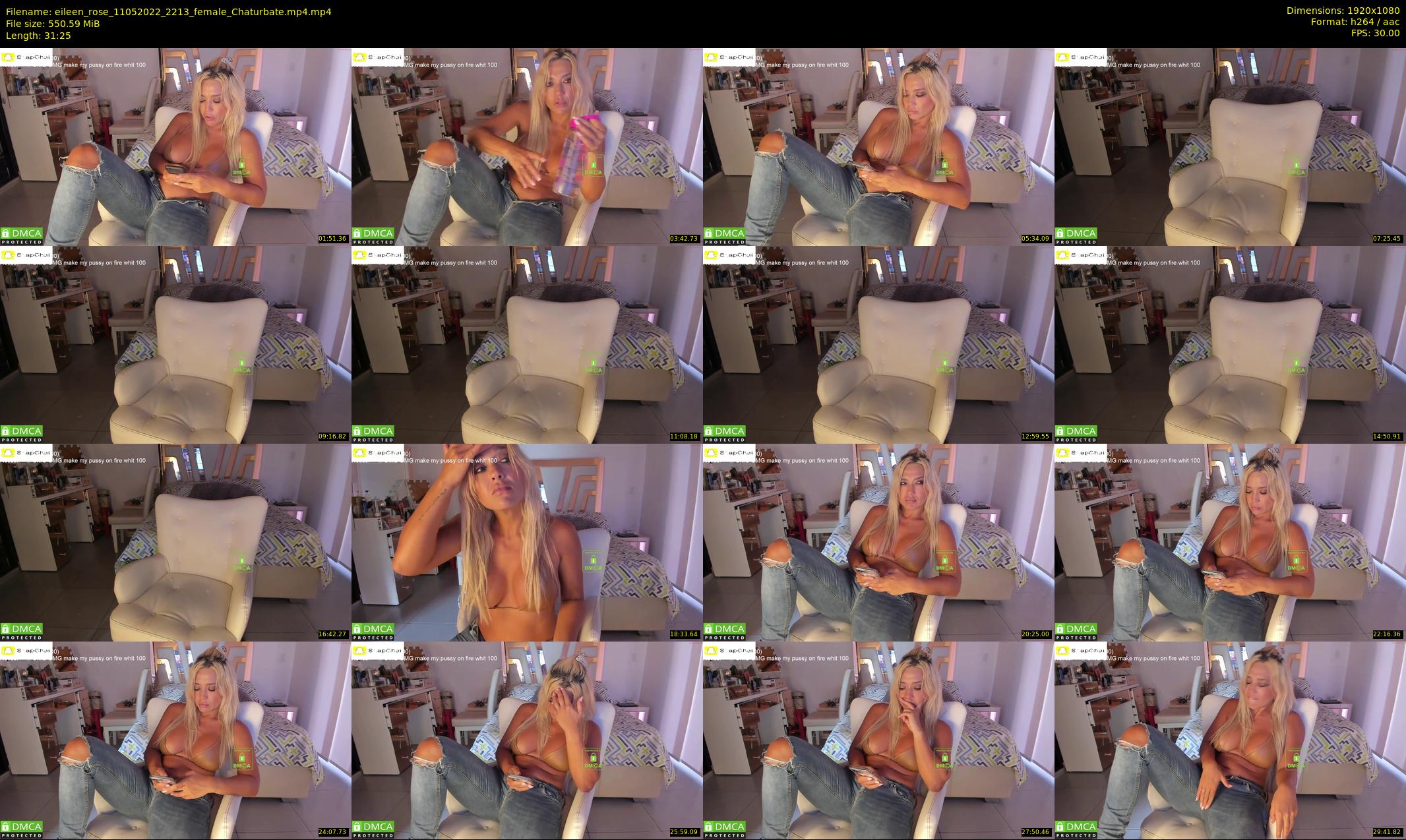 eileen_rose — 32 minute Chaturbate female cam show recording, 1080p, May 11, 2022