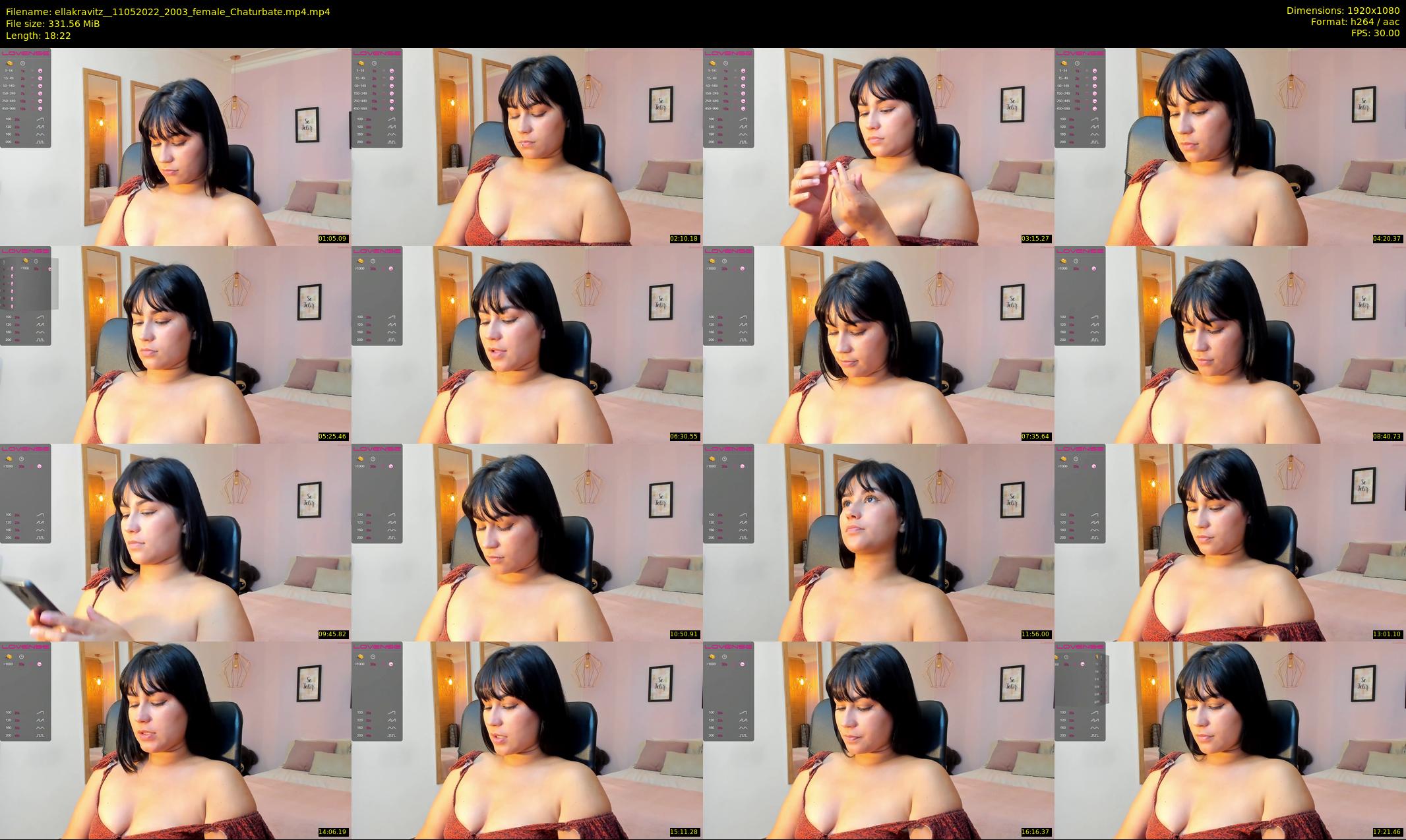 ellakravitz_ — 19 minute Chaturbate female cam show recording, 1080p, May 11, 2022