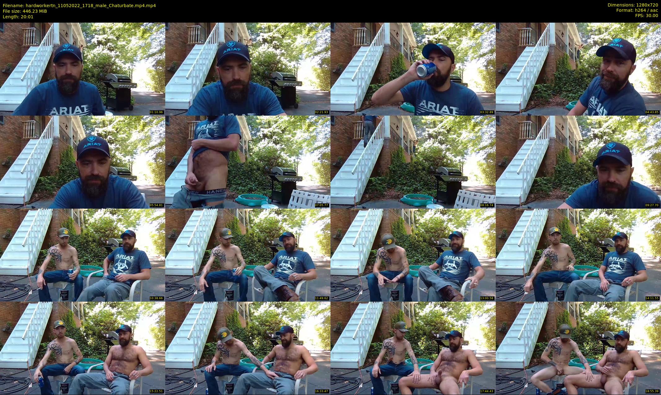 hardworkertn — 21 minute Chaturbate male cam show recording, 720p, May 11, 2022