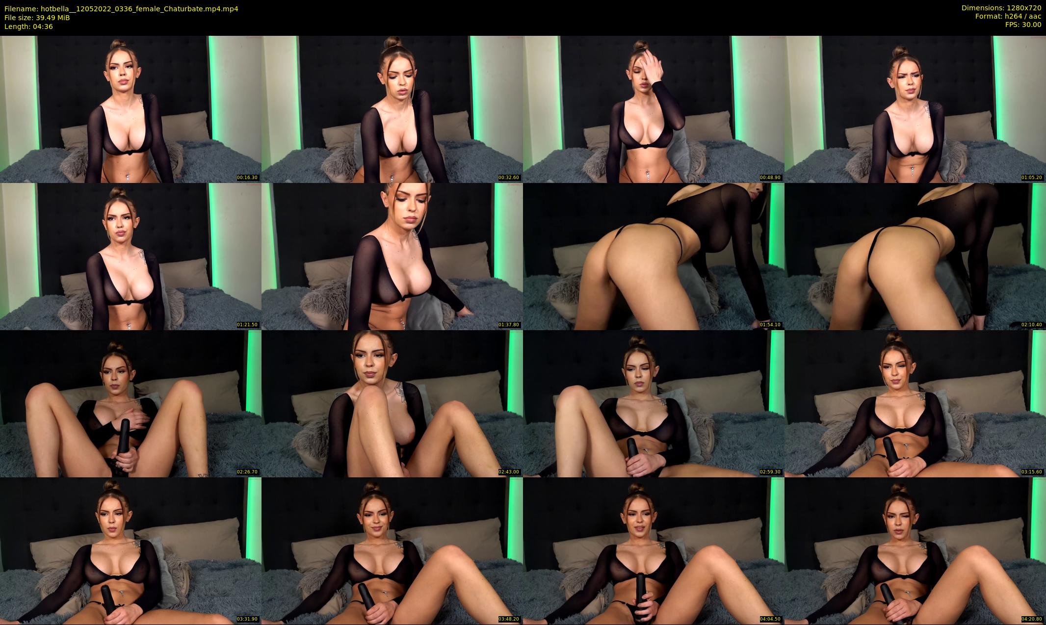 hotbella_ — 5 minute Chaturbate female cam show recording, 720p, May 12, 2022