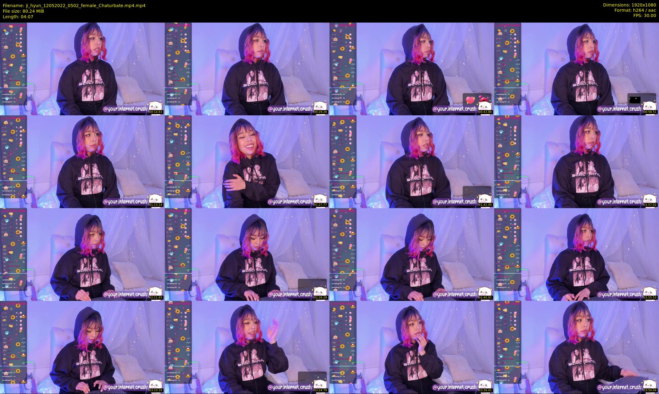 ji_hyun — 5 minute Chaturbate female cam show recording, 1080p, May 12, 2022