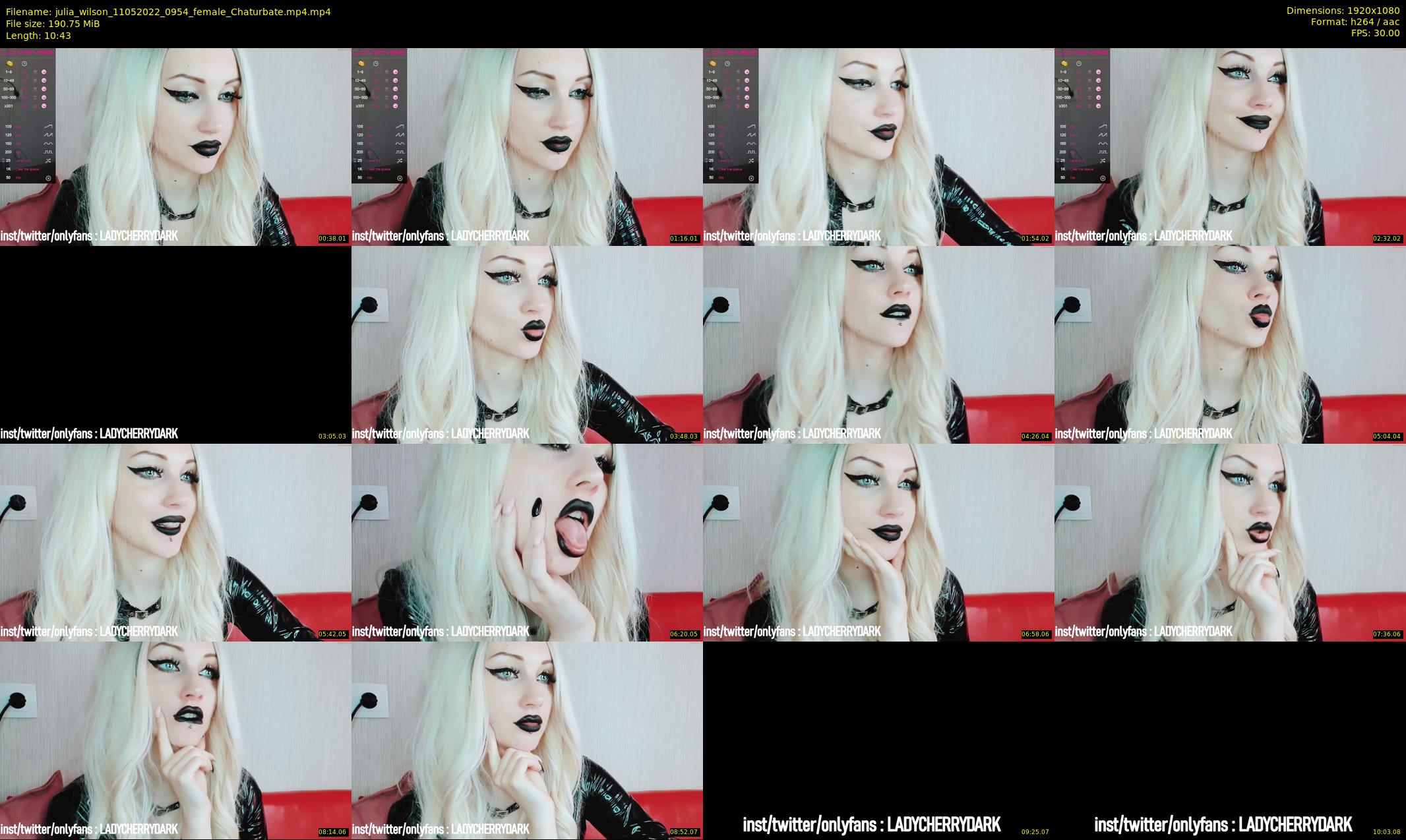 julia_wilson — 11 minute Chaturbate female cam show recording, 1080p, May 11, 2022