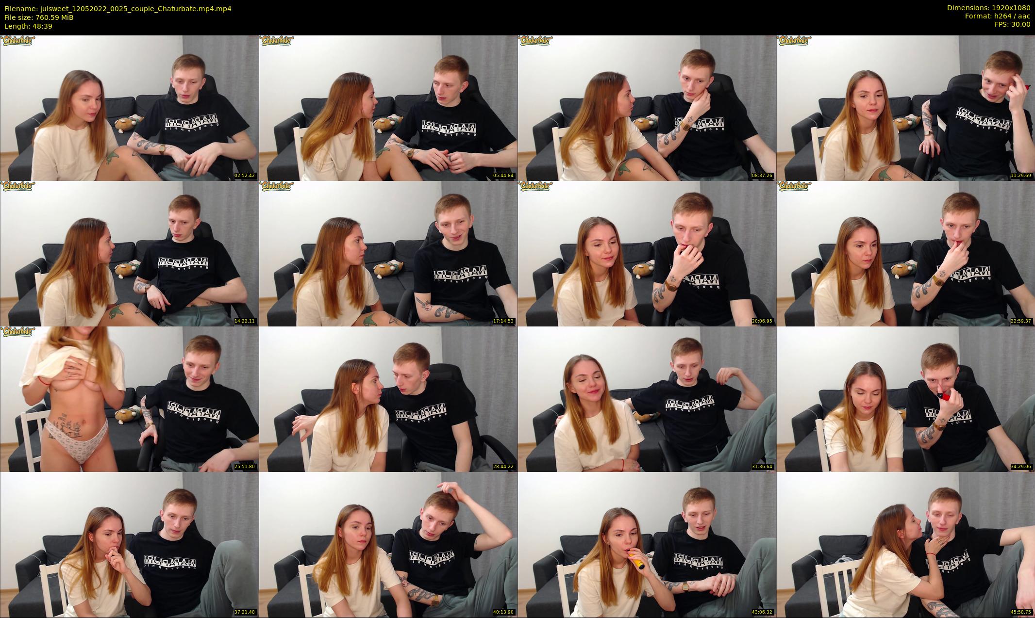 julsweet — 49 minute Chaturbate male cam show recording, 1080p, May 12, 2022