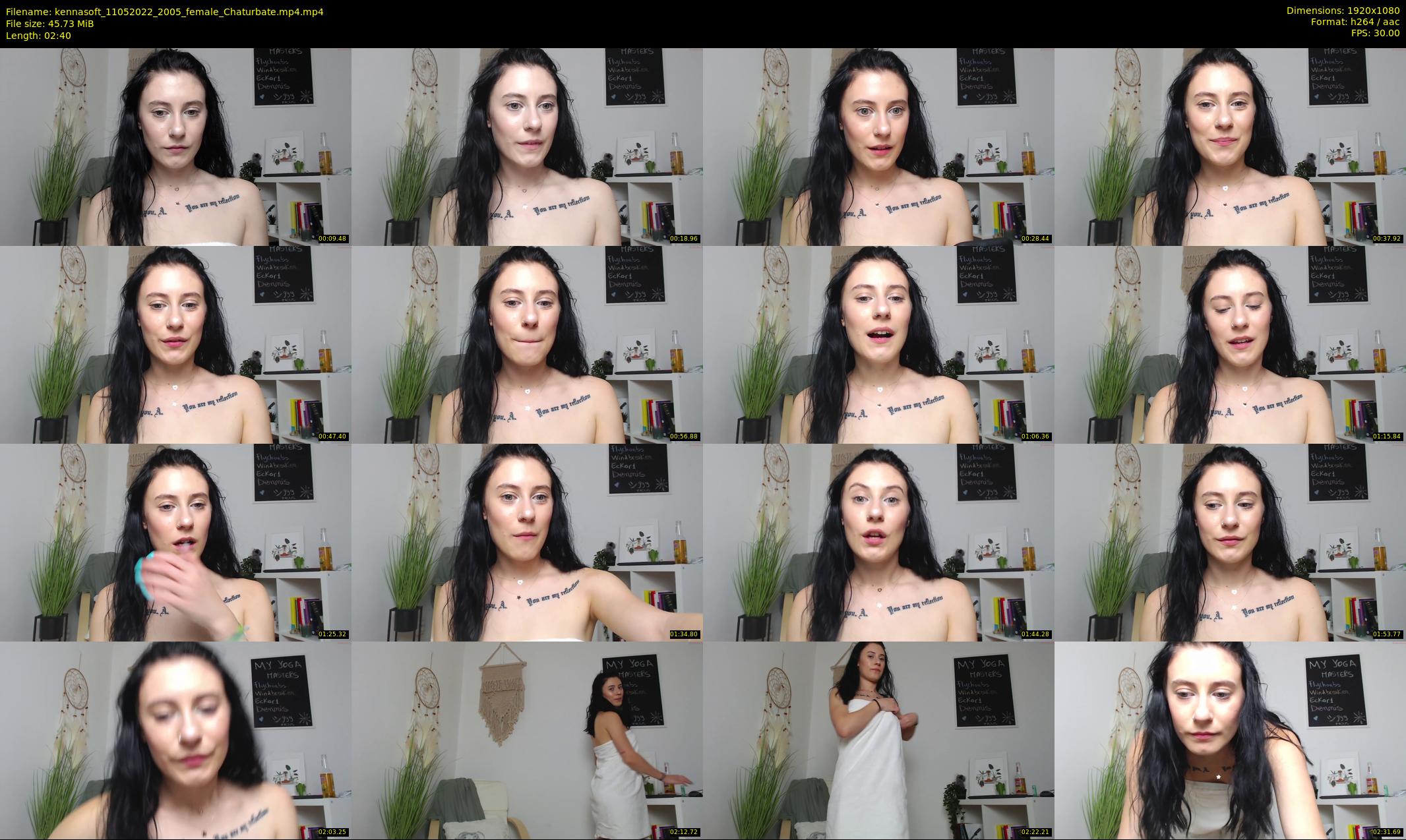 kennasoft — 3 minute Chaturbate female cam show recording, 1080p, May 11, 2022