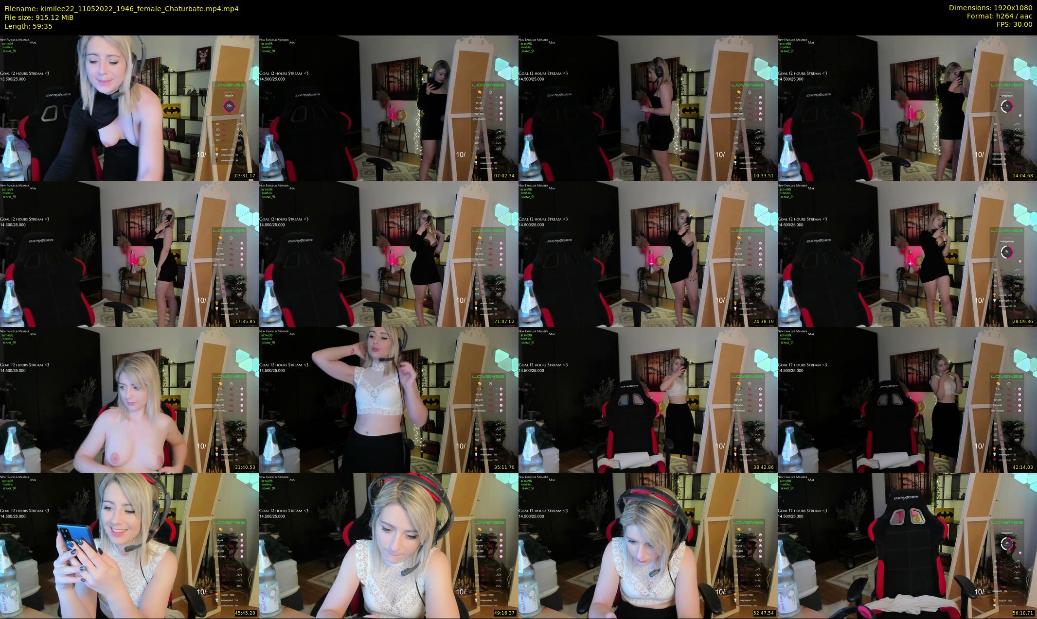 kimilee22 — 60 minute Chaturbate female cam show recording, 1080p, May 11, 2022